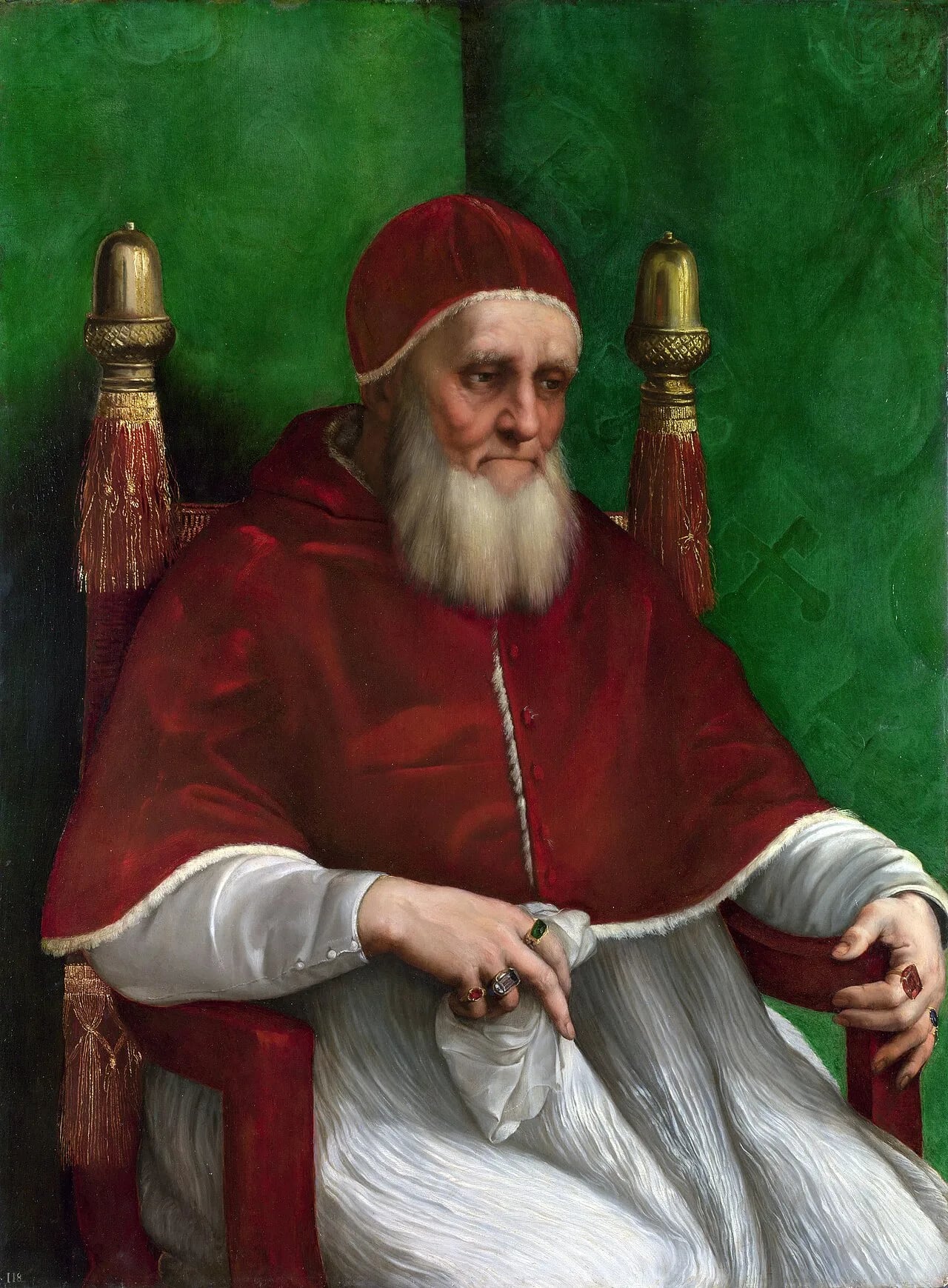 Porträt von Julius II. (1443–1513) – Gedenkseite