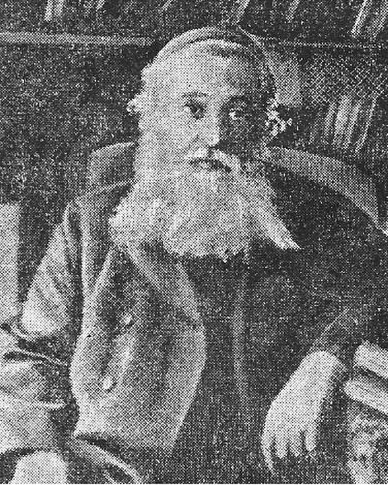 Porträt von Isaac Halevy (1847–1914) – Gedenkseite