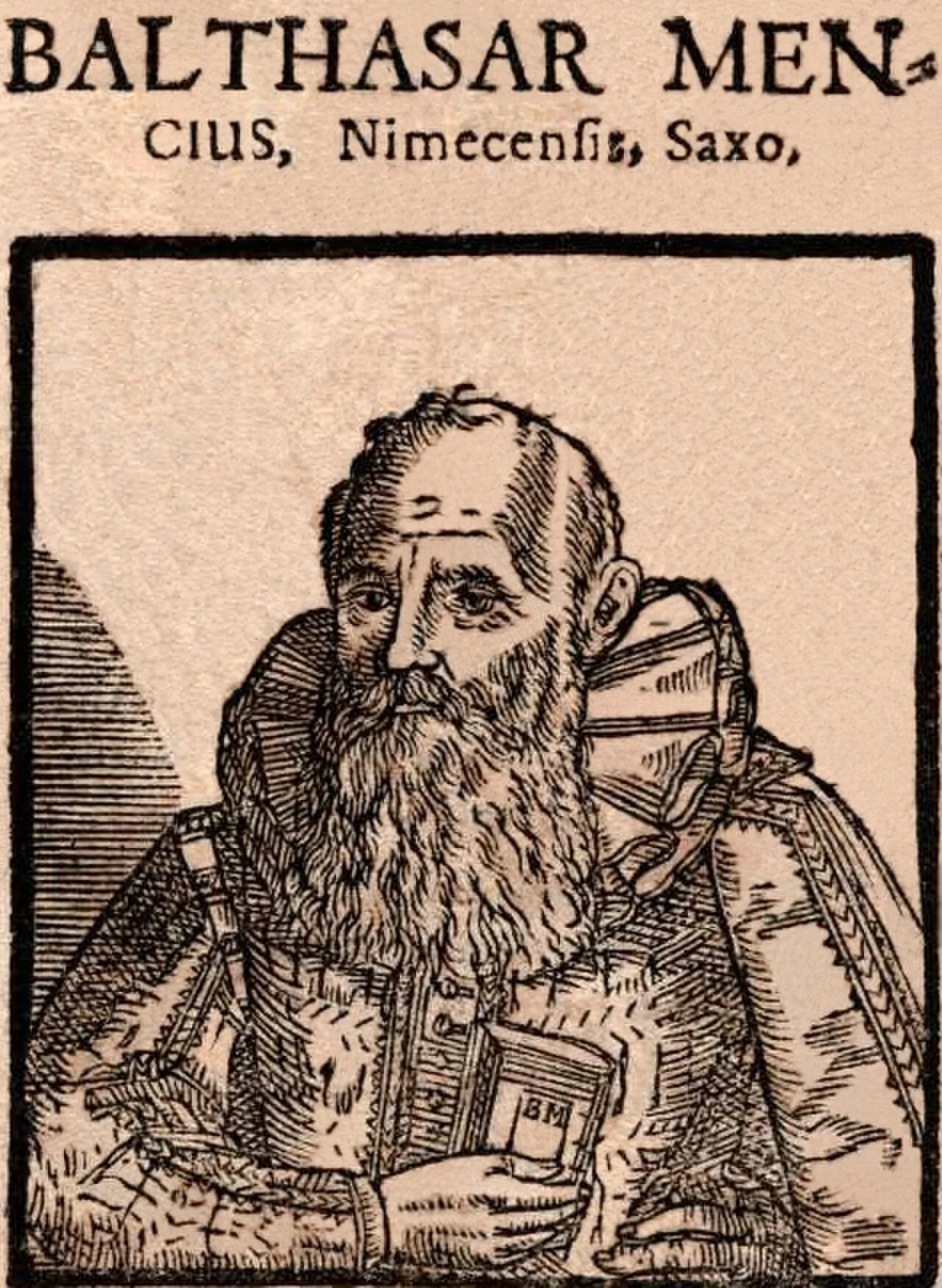 Porträt von Balthasar Menz der Jüngere (1537–1617) – Gedenkseite