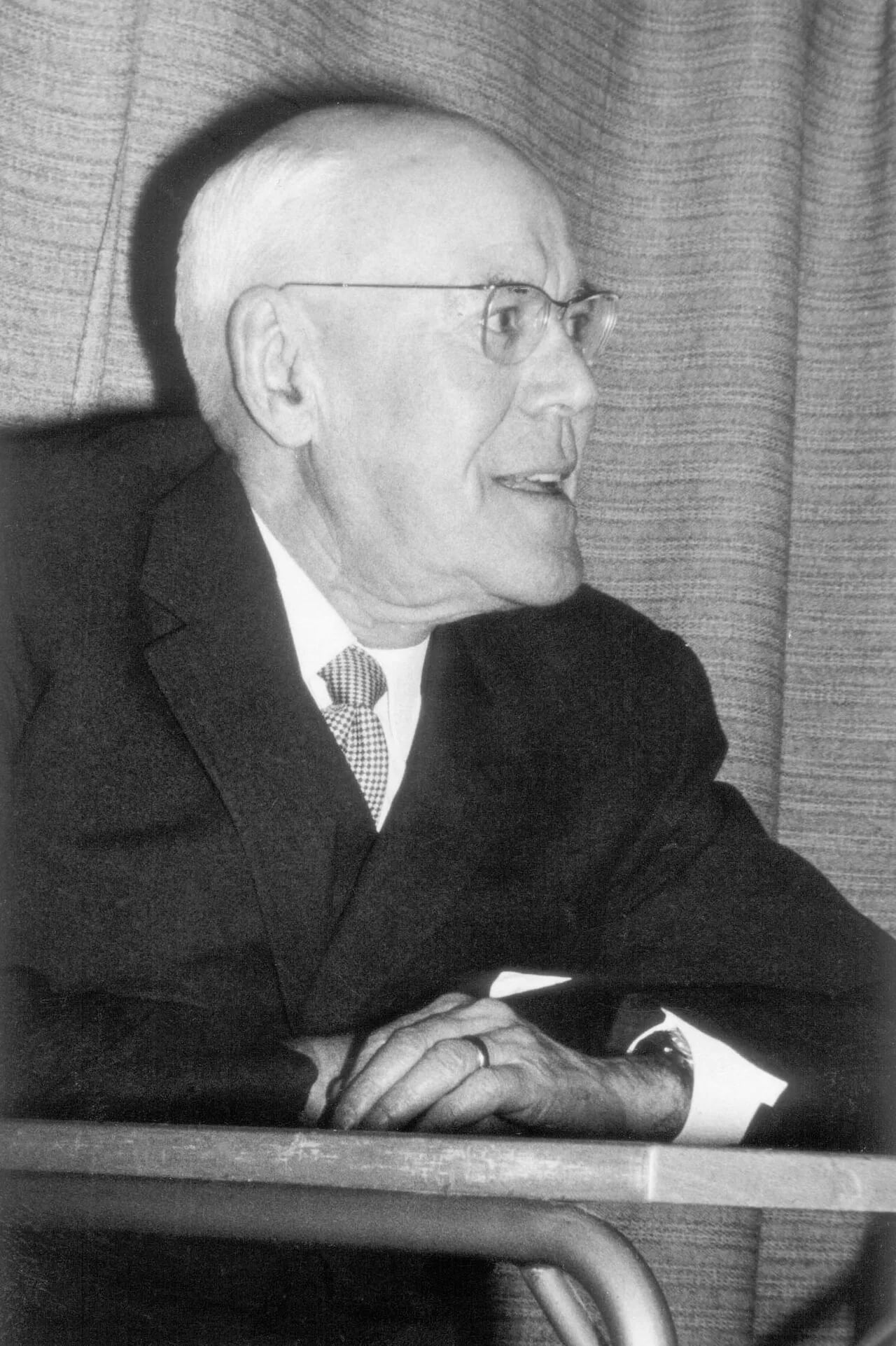 Porträt von Fredrik Borelius (1887–1973) – Gedenkseite