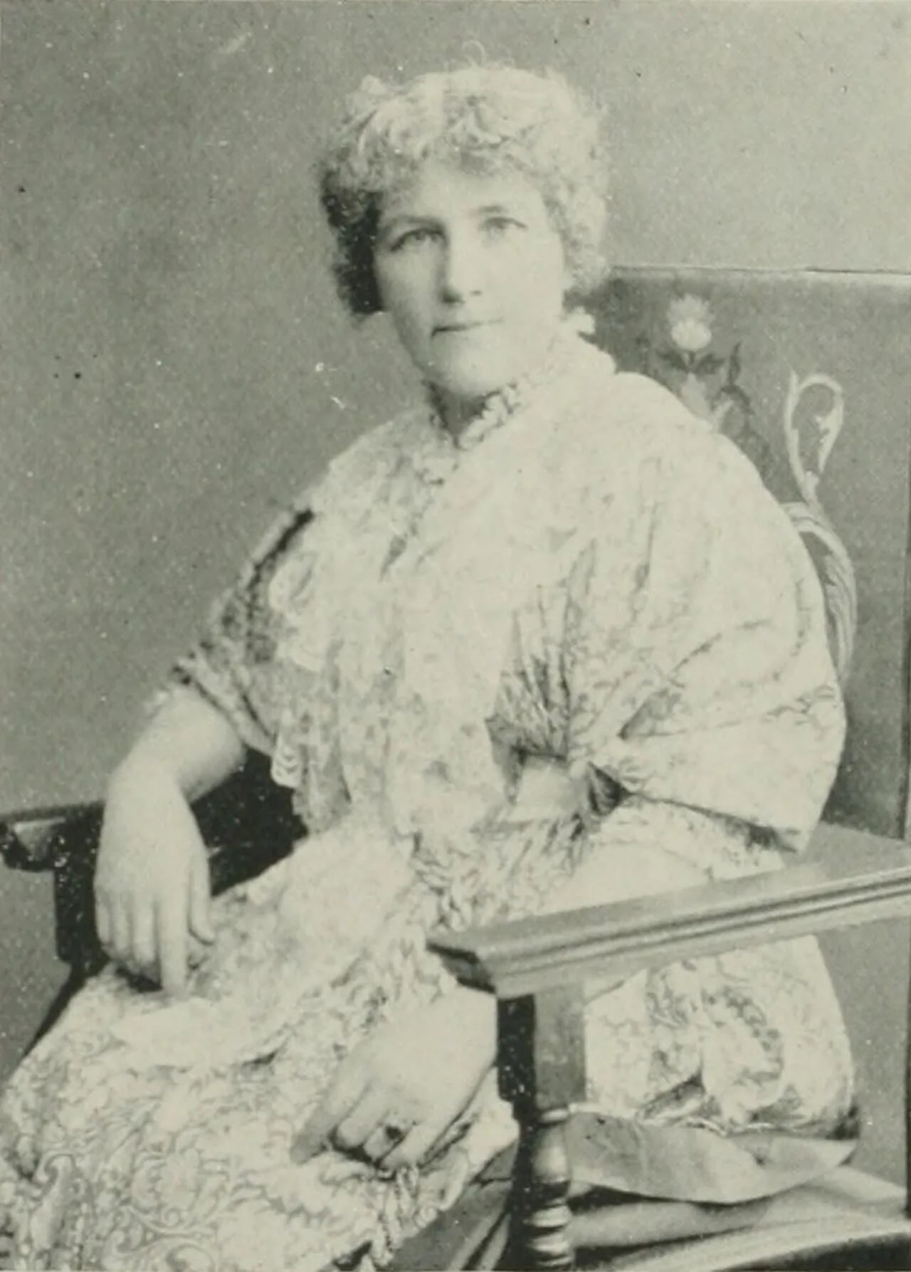 Porträt von Zadel Barnes Gustafson (1841–1917) – Gedenkseite