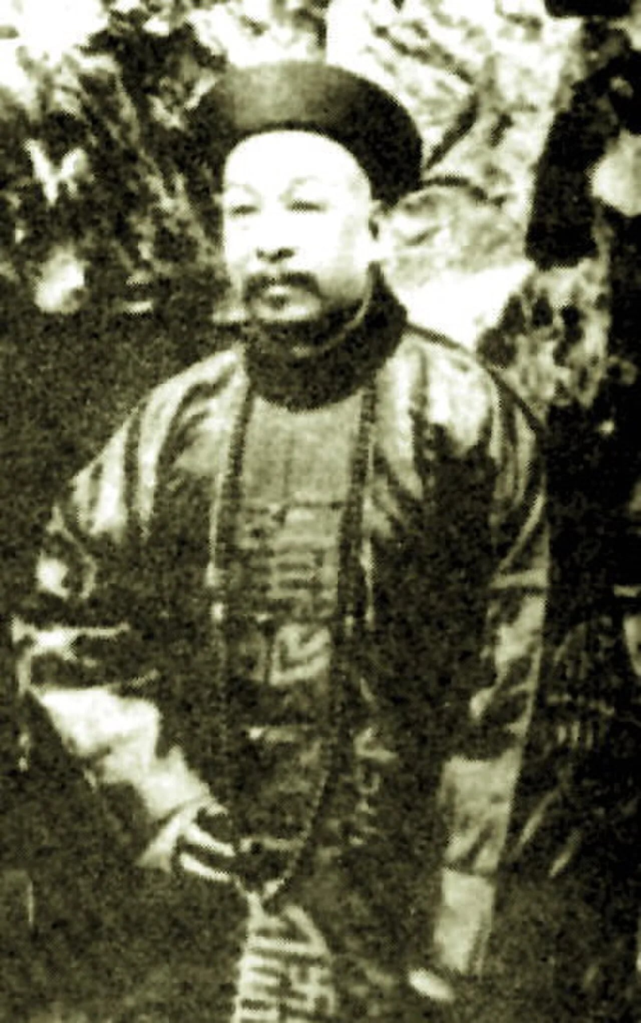 Porträt von Zhang Baixi (1847–1907) – Gedenkseite