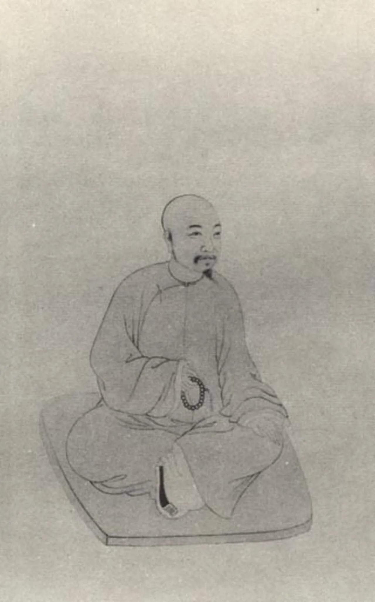 Porträt von Zhang Zhao (1691–1745) – Gedenkseite
