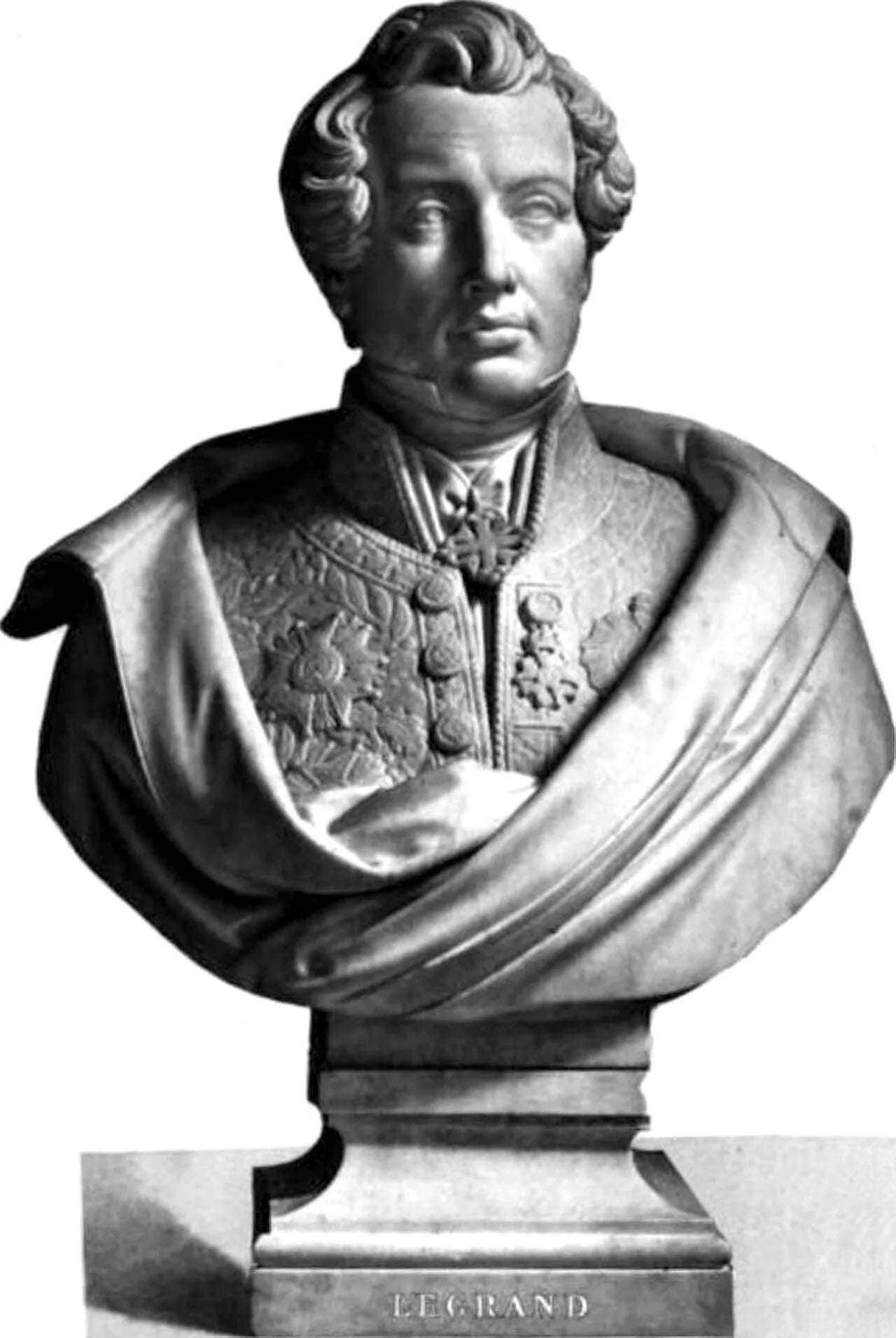 Portrait of Baptiste Alexis Victor Legrand (1791–1848) – memorial page
