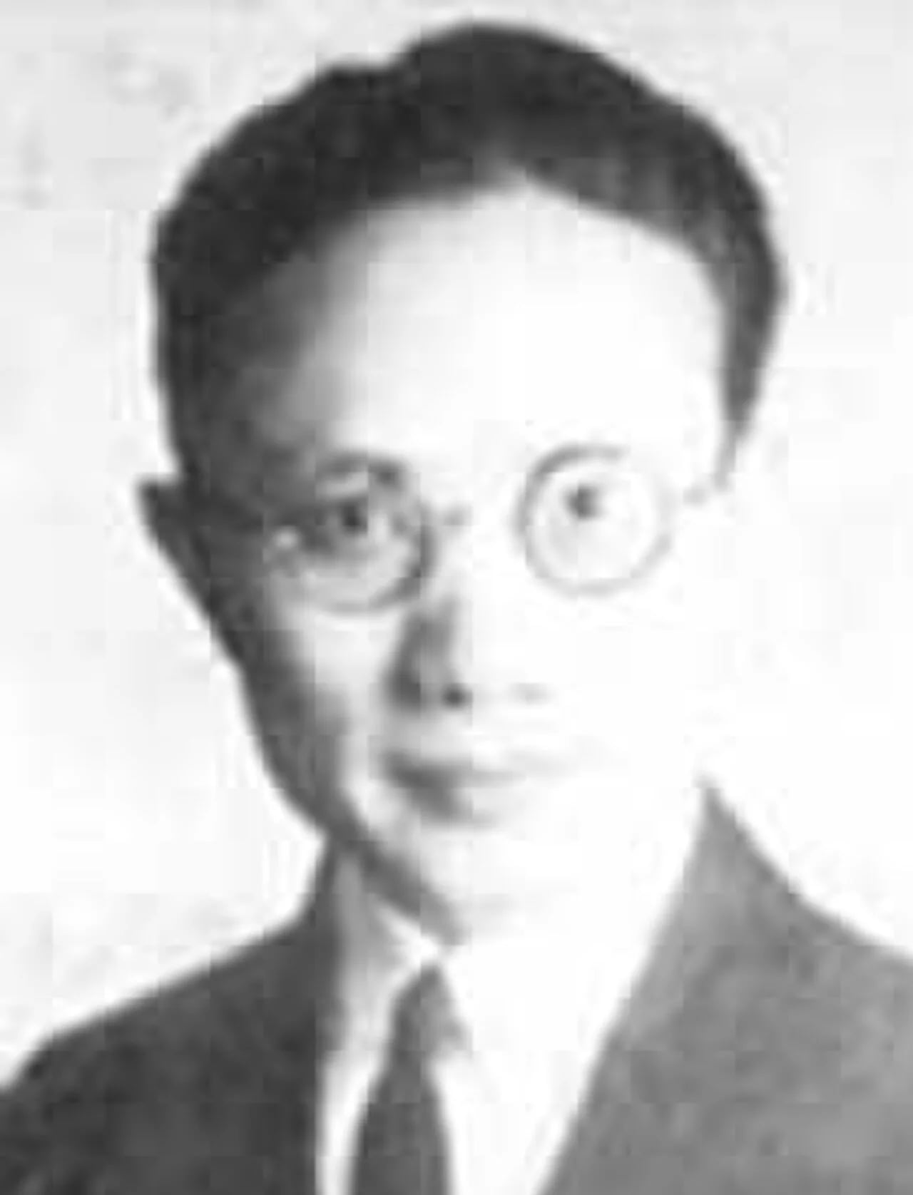 Porträt von Zhu Guangqian (1897–1986) – Gedenkseite