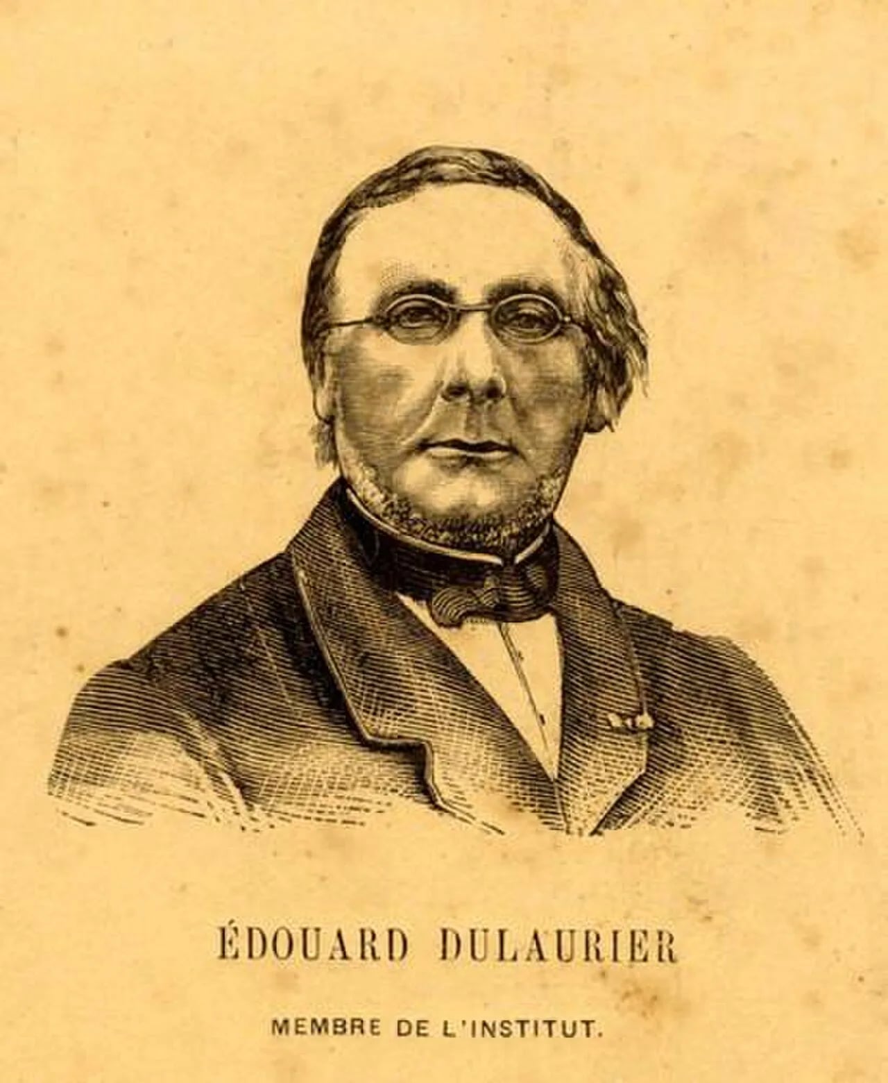 Portrait of Édouard Dulaurier (1807–1881) – memorial page