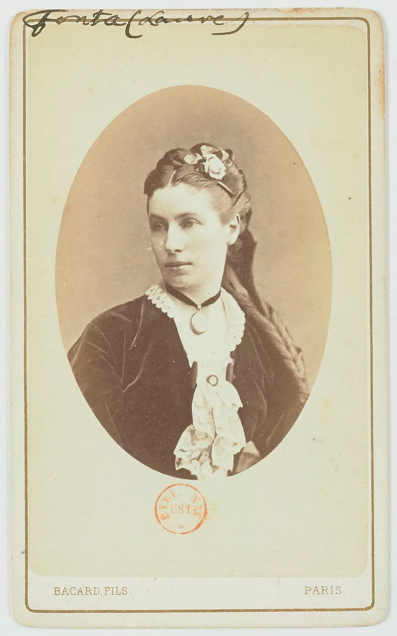 Porträt von Laure Fonta (1845–1915) – Gedenkseite