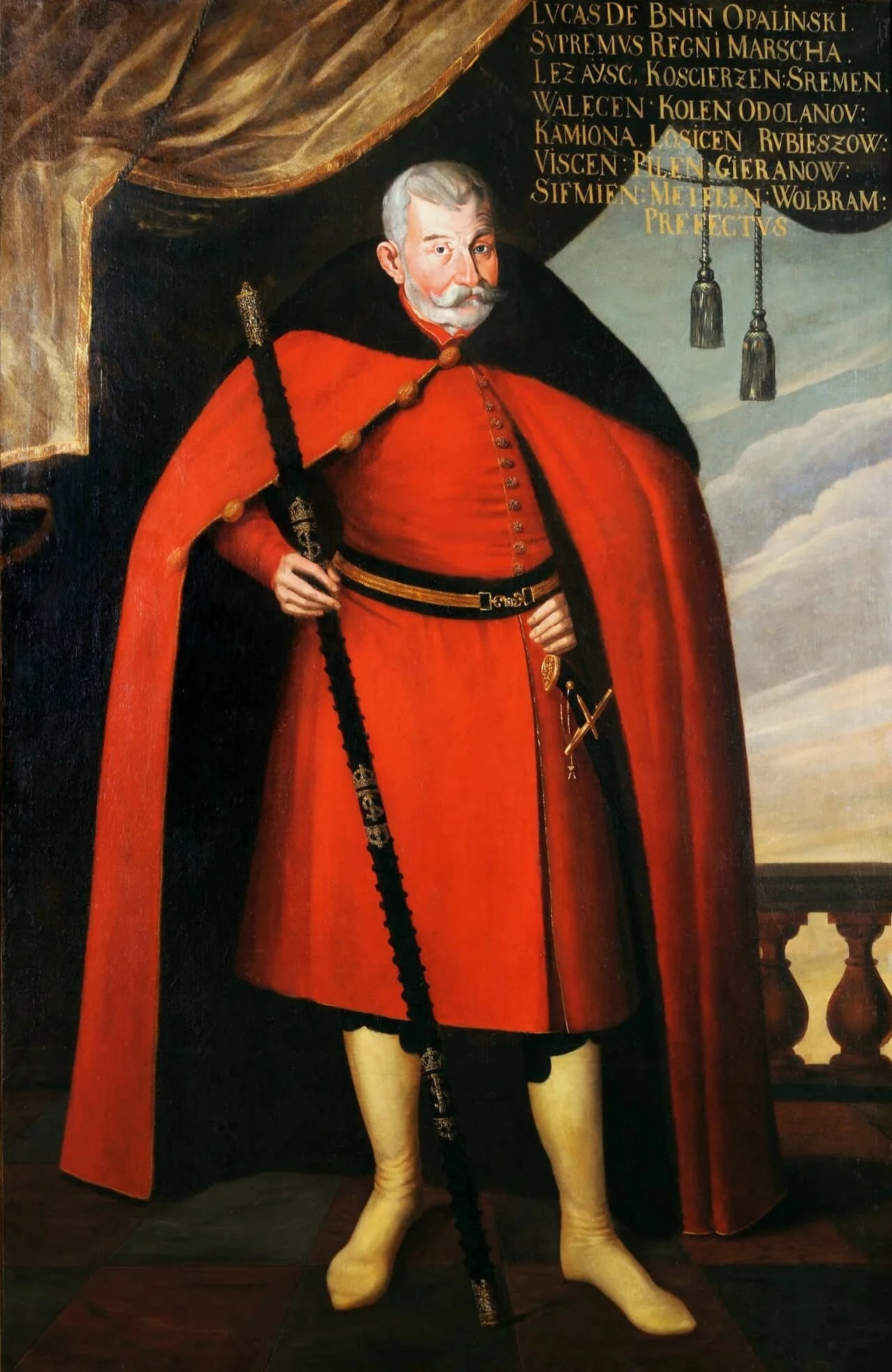 Porträt von Łukasz Opaliński (1581–1654) – Gedenkseite