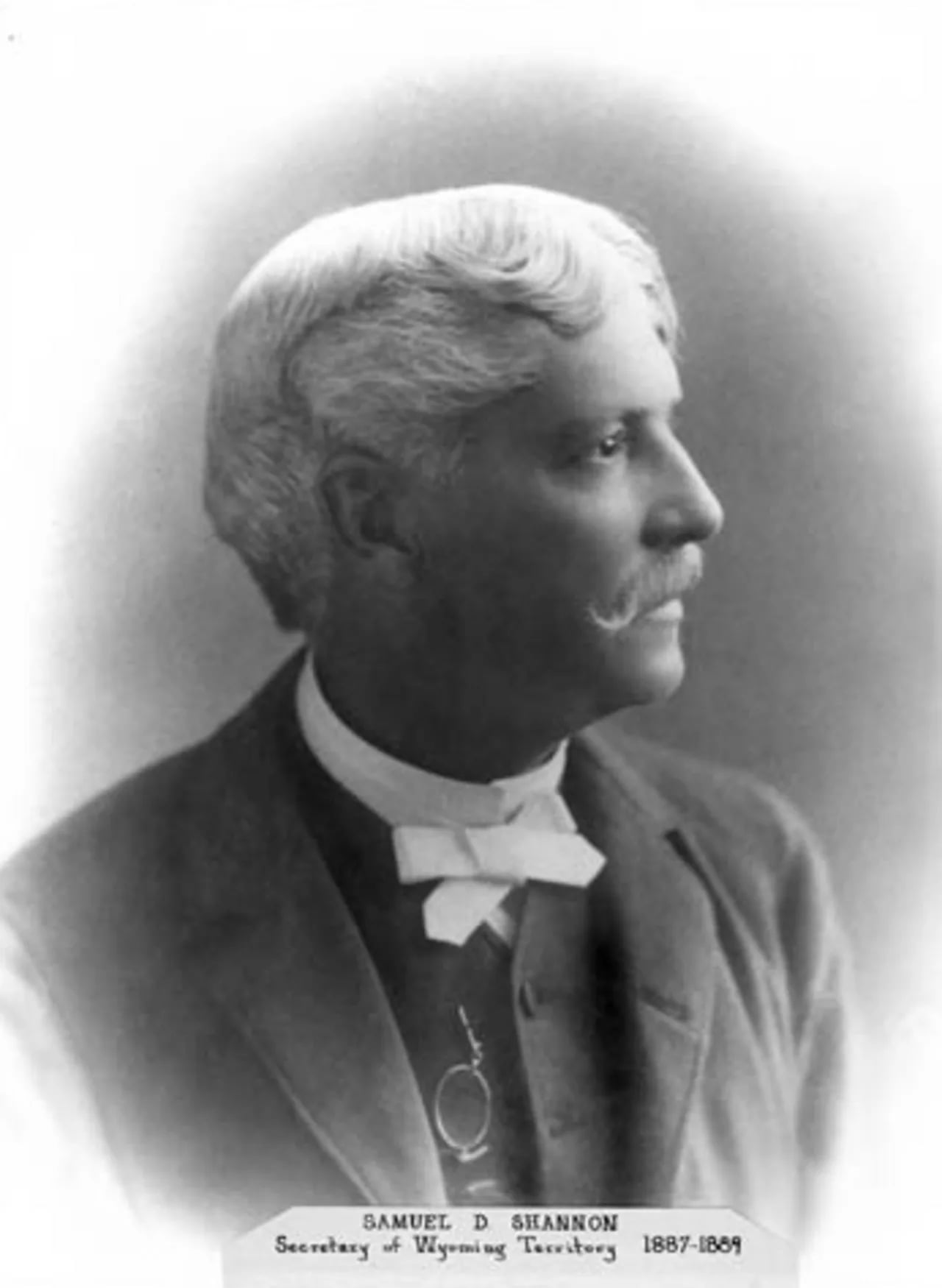 Porträt von Samuel D. Shannon (1834–1896) – Gedenkseite