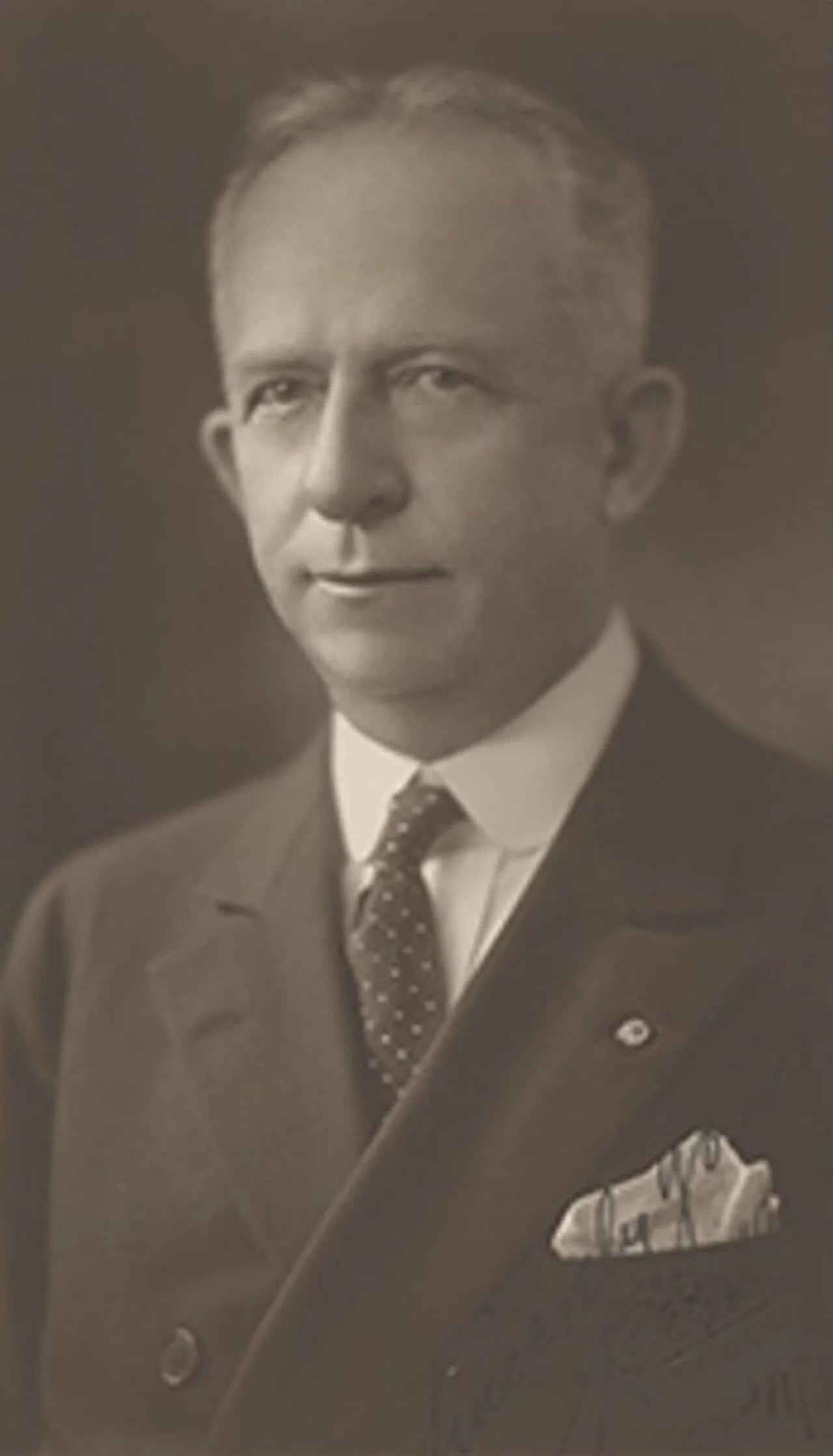Porträt von Homer W. Hall (1870–1954) – Gedenkseite