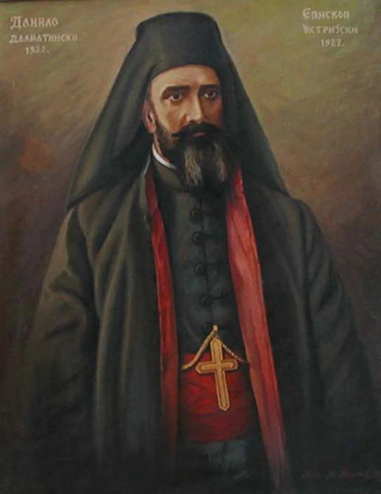 Porträt von Danilo Pantelić (1865–1927) – Gedenkseite