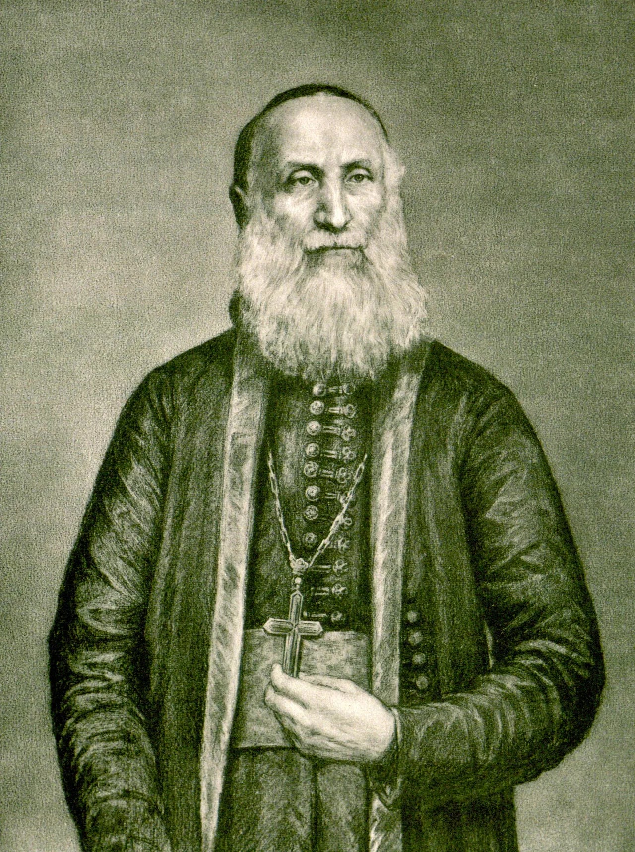 Porträt von Arsenije Stojković (1804–1892) – Gedenkseite