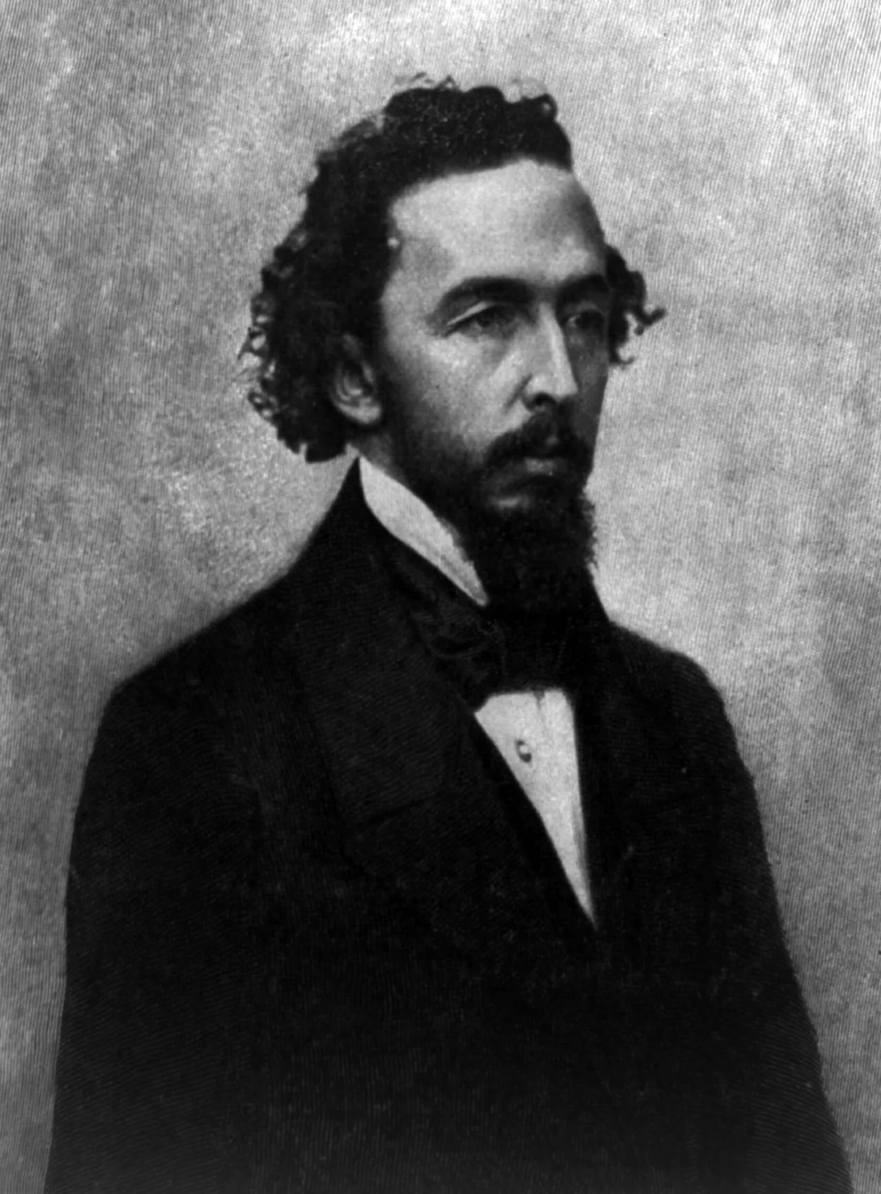 Porträt von Bayard Taylor (1825–1878) – Gedenkseite