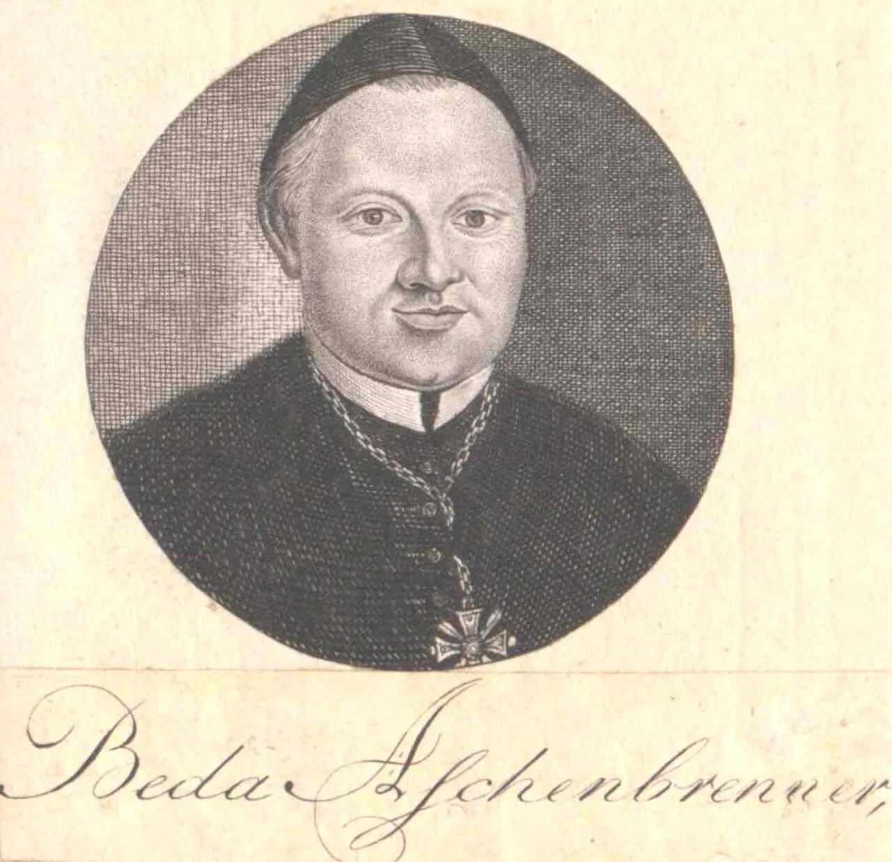 Porträt von Beda Aschenbrenner (1756–1817) – Gedenkseite