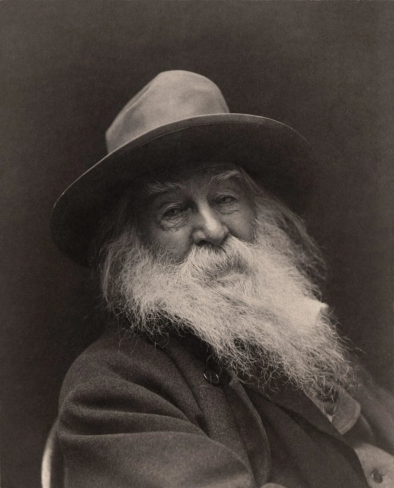 Portrait of Walt Whitman (1819–1892) – memorial page