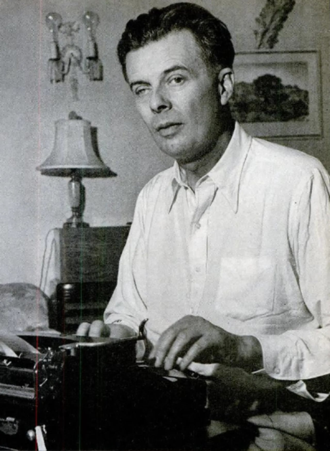 Porträt von Aldous Huxley (1894–1963) – Gedenkseite