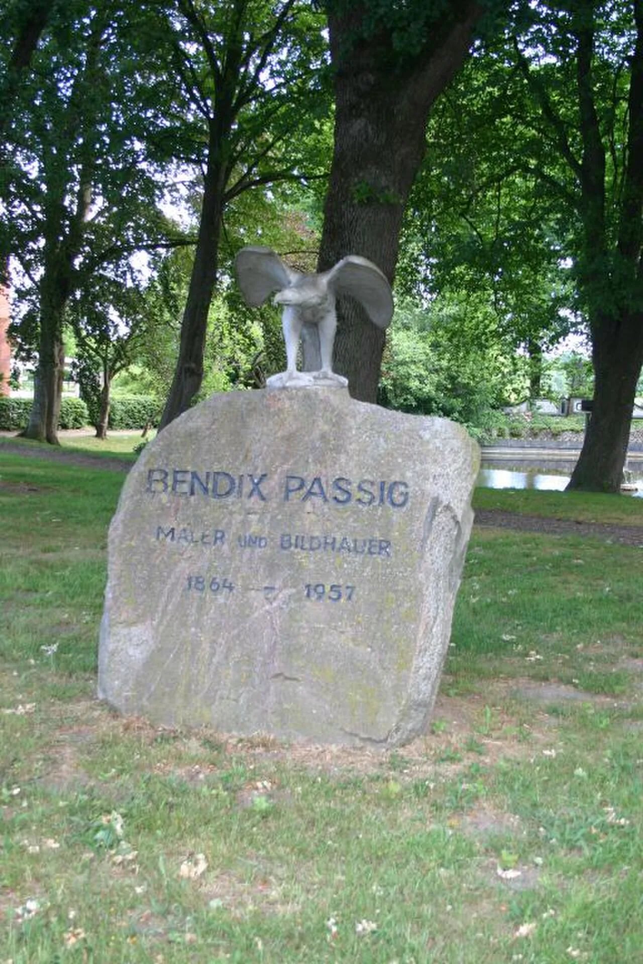 Porträt von Bendix Passig (1864–1957) – Gedenkseite