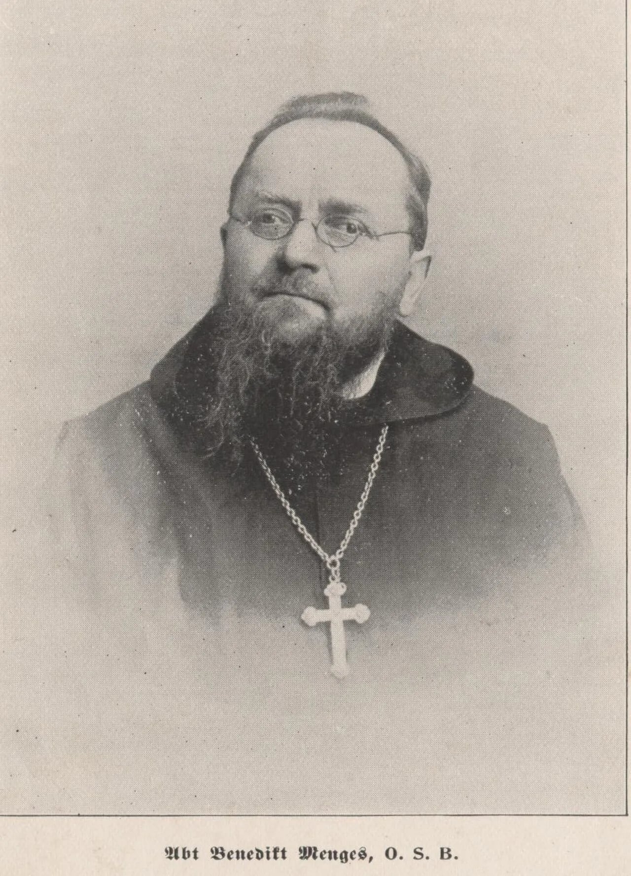 Portrait of Benedikt Menges (1840–1904) – memorial page