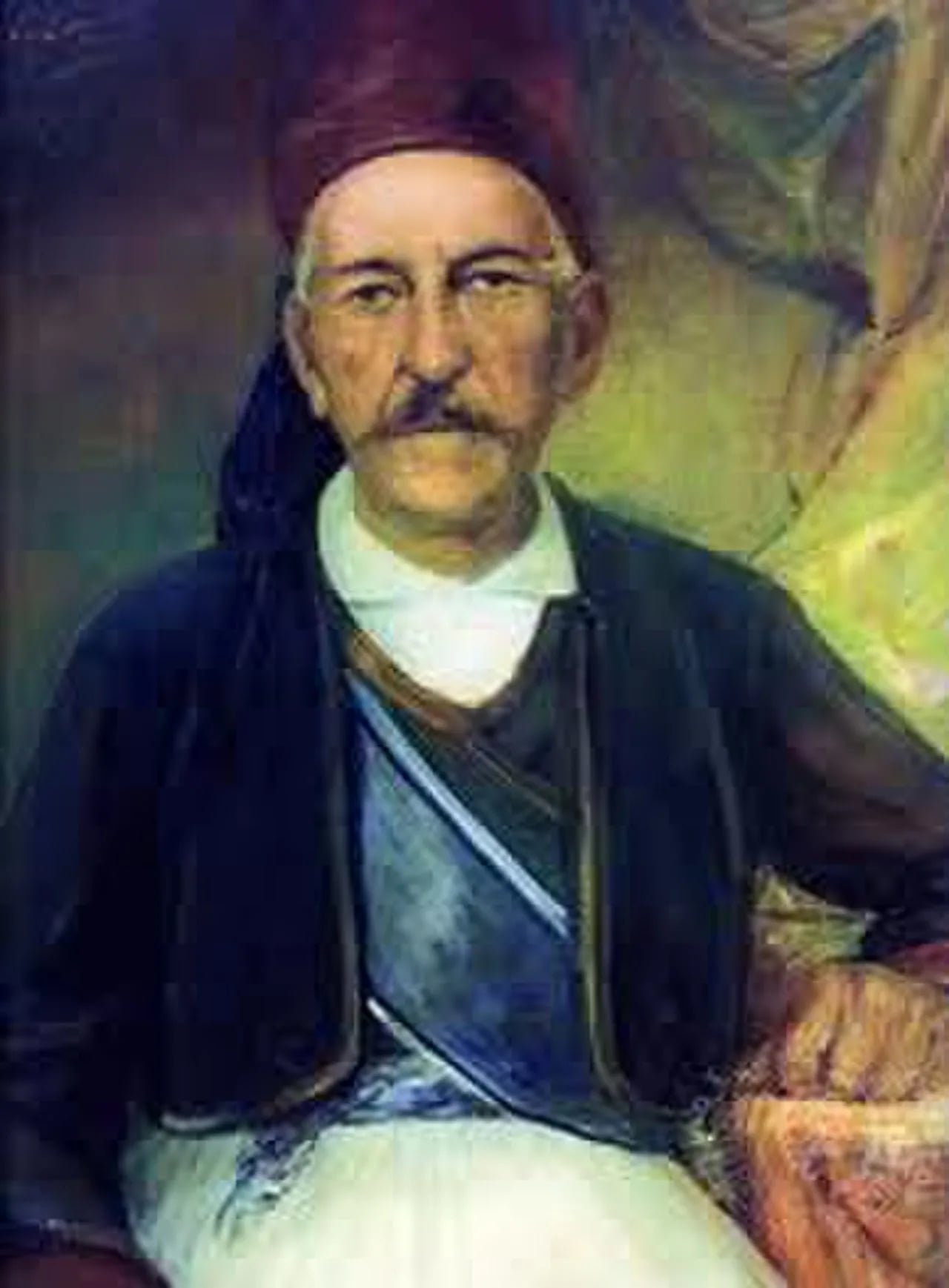 Portrait of Benizelos Rouphos (1795–1868) – memorial page