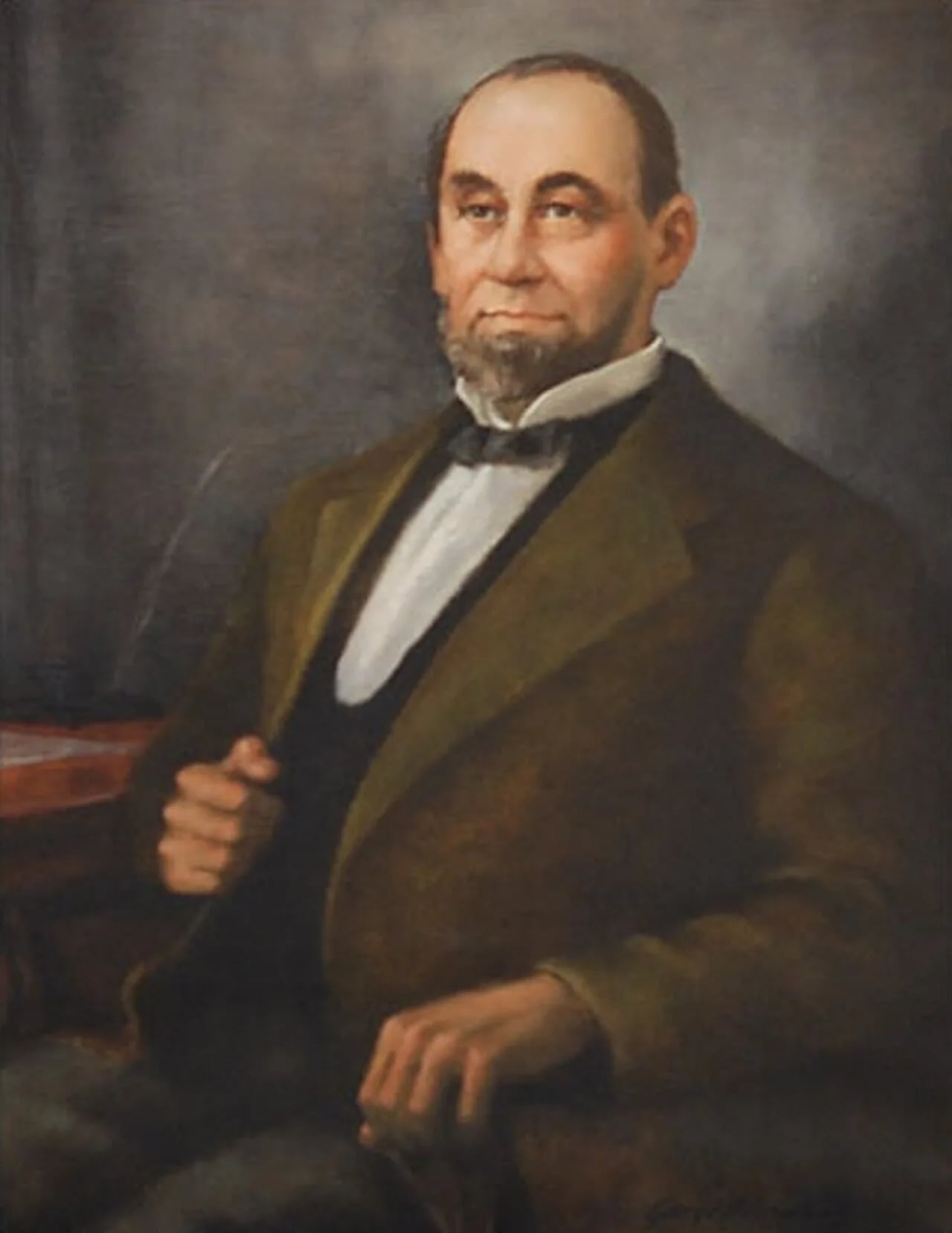Porträt von Benjamin F. Conley (1815–1886) – Gedenkseite