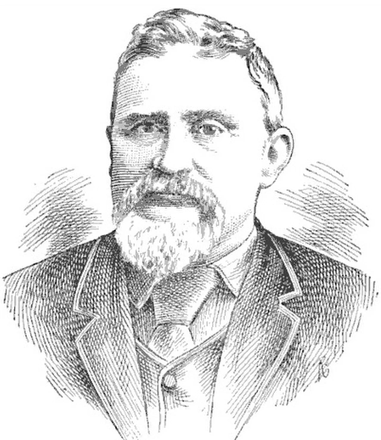 Portrait of Benjamin H. Clover (1837–1899) – memorial page