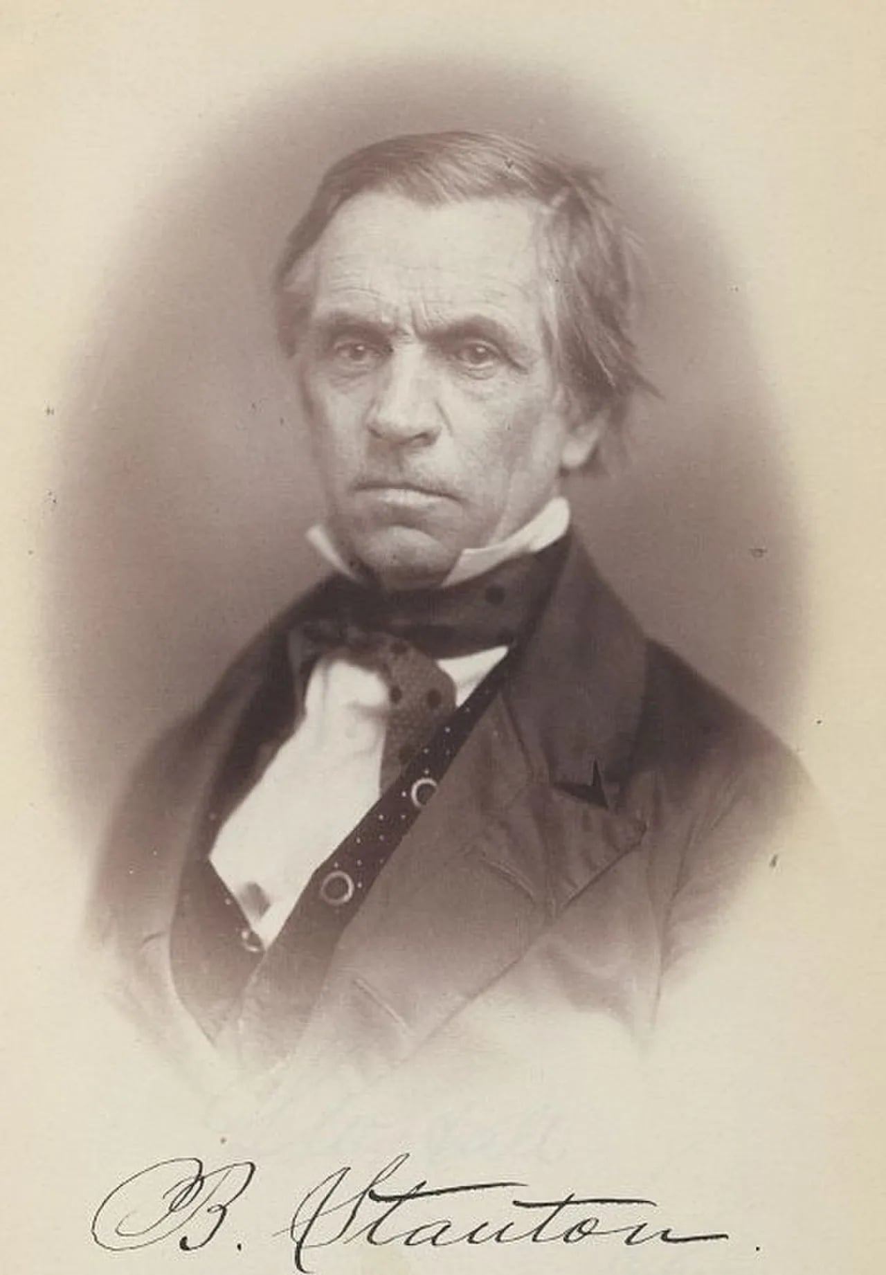Portrait of Benjamin Stanton (1809–1872) – memorial page