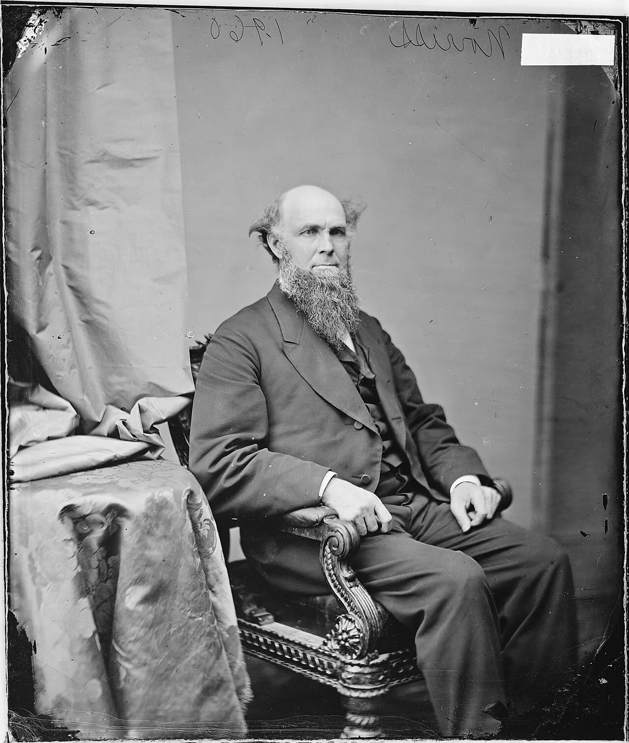 Portrait of Benjamin White Norris (1819–1873) – memorial page