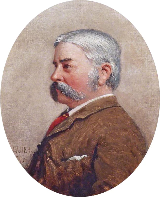 Portrait of Benjamin Williams Leader (1831–1923) – memorial page