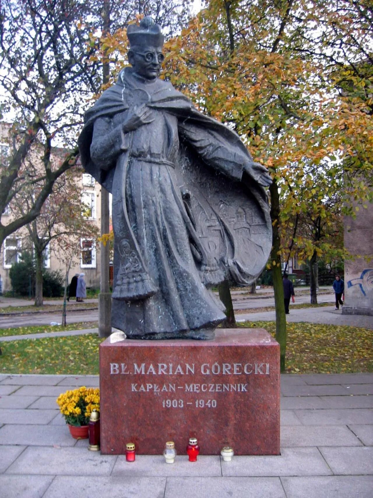 Porträt von Marian Górecki (1903–1940) – Gedenkseite