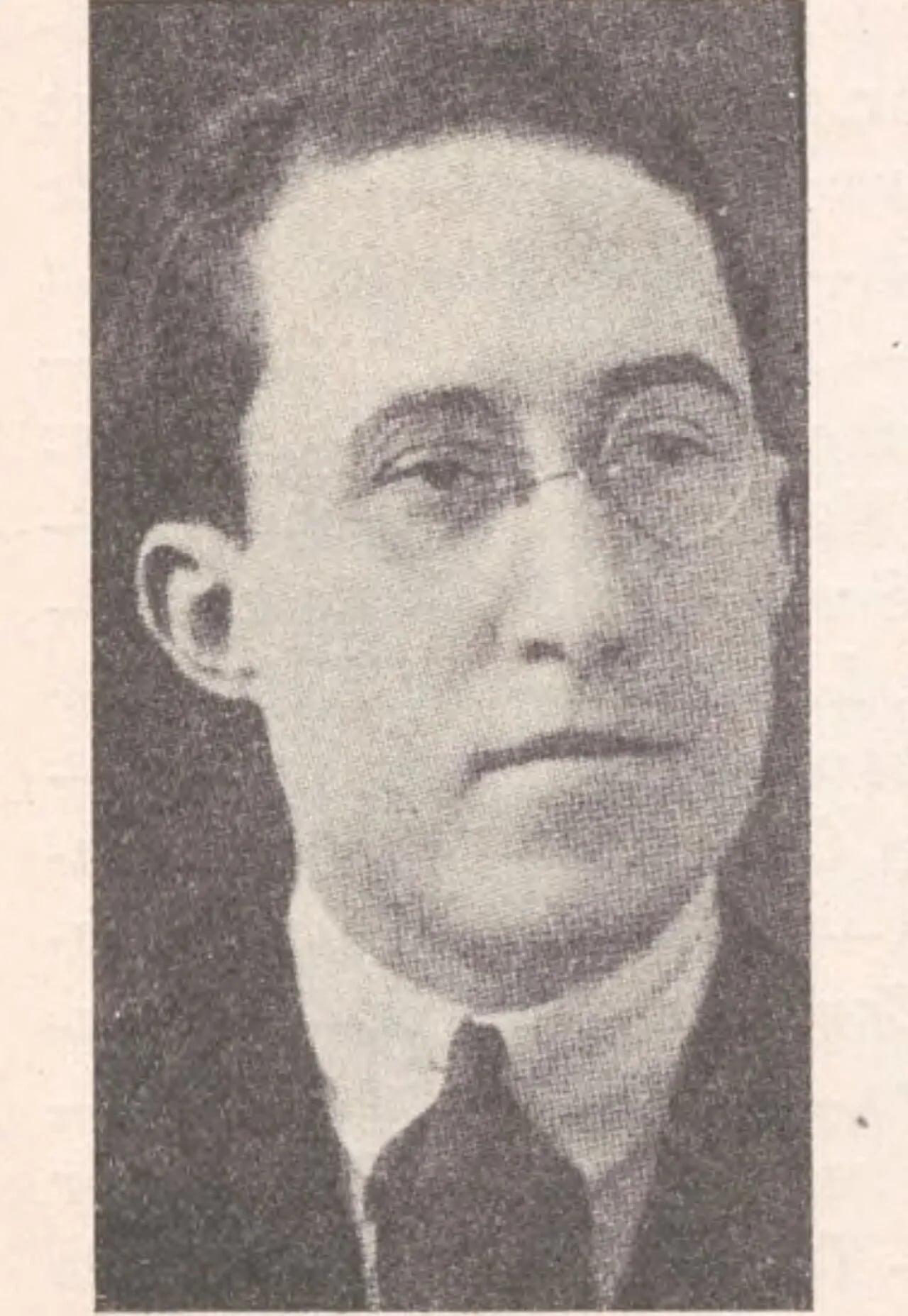 Porträt von Antonio Rodríguez de León (1896–1965) – Gedenkseite