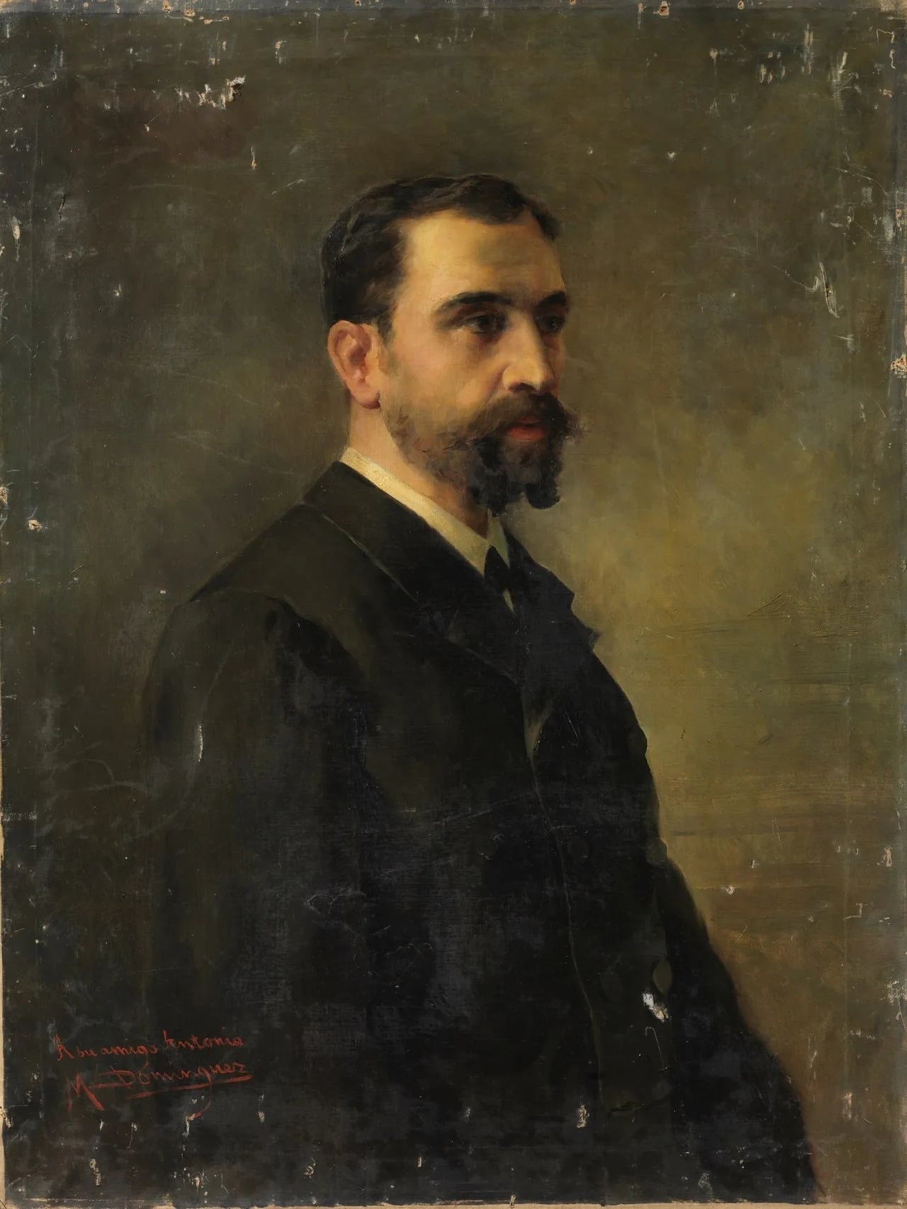 Porträt von Antonio del Val Ripoll (1839–1886) – Gedenkseite