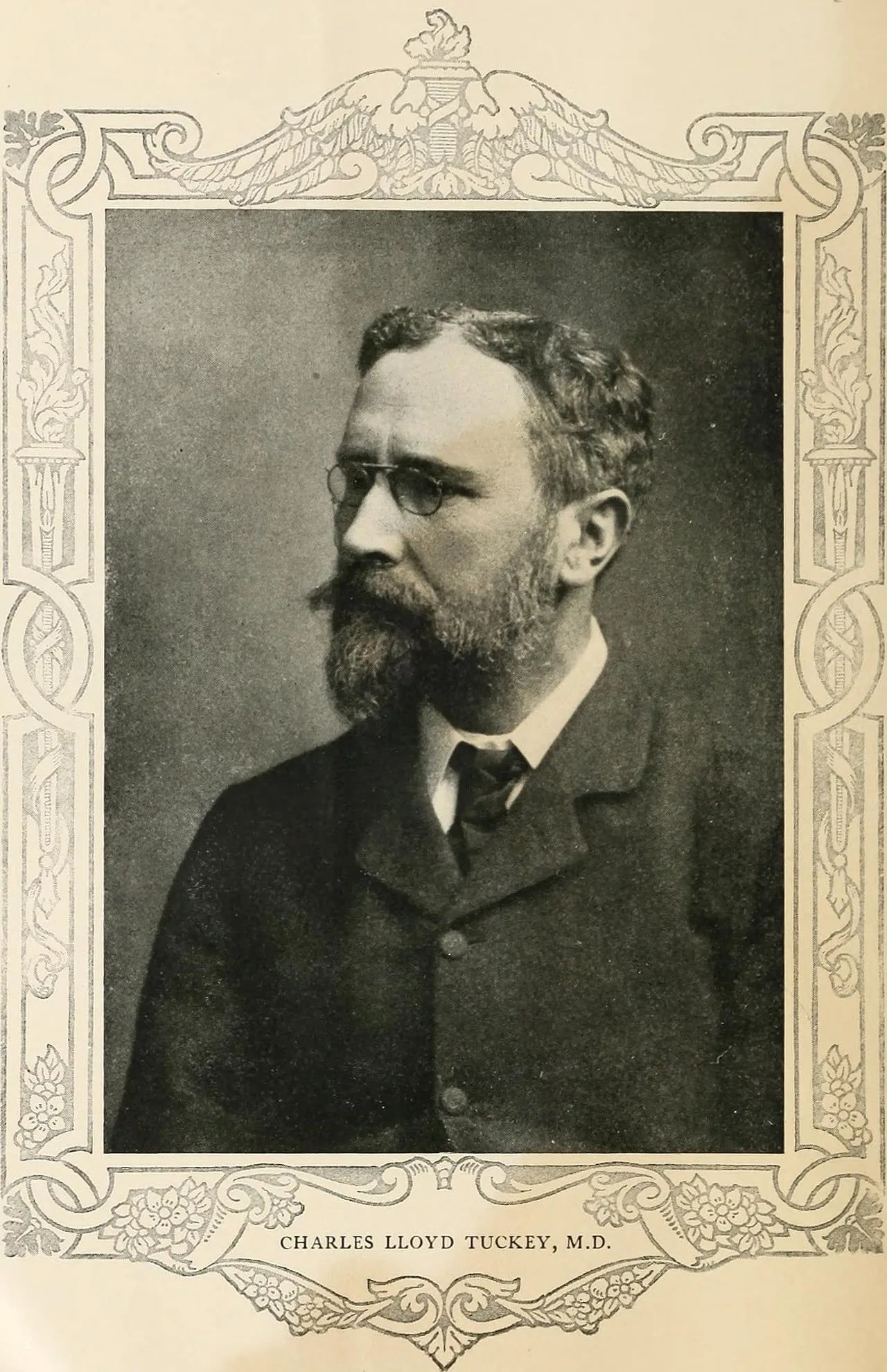 Porträt von Charles Lloyd Tuckey (1854–1925) – Gedenkseite
