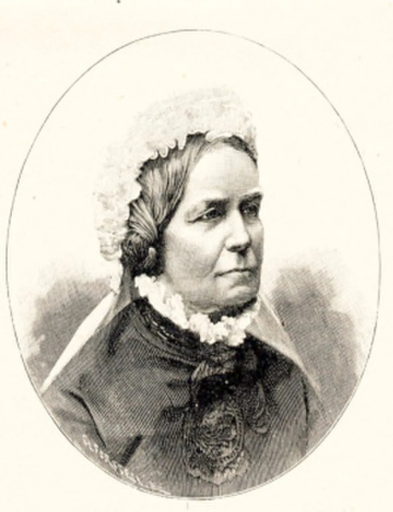 Porträt von Louise Posse (1806–1893) – Gedenkseite