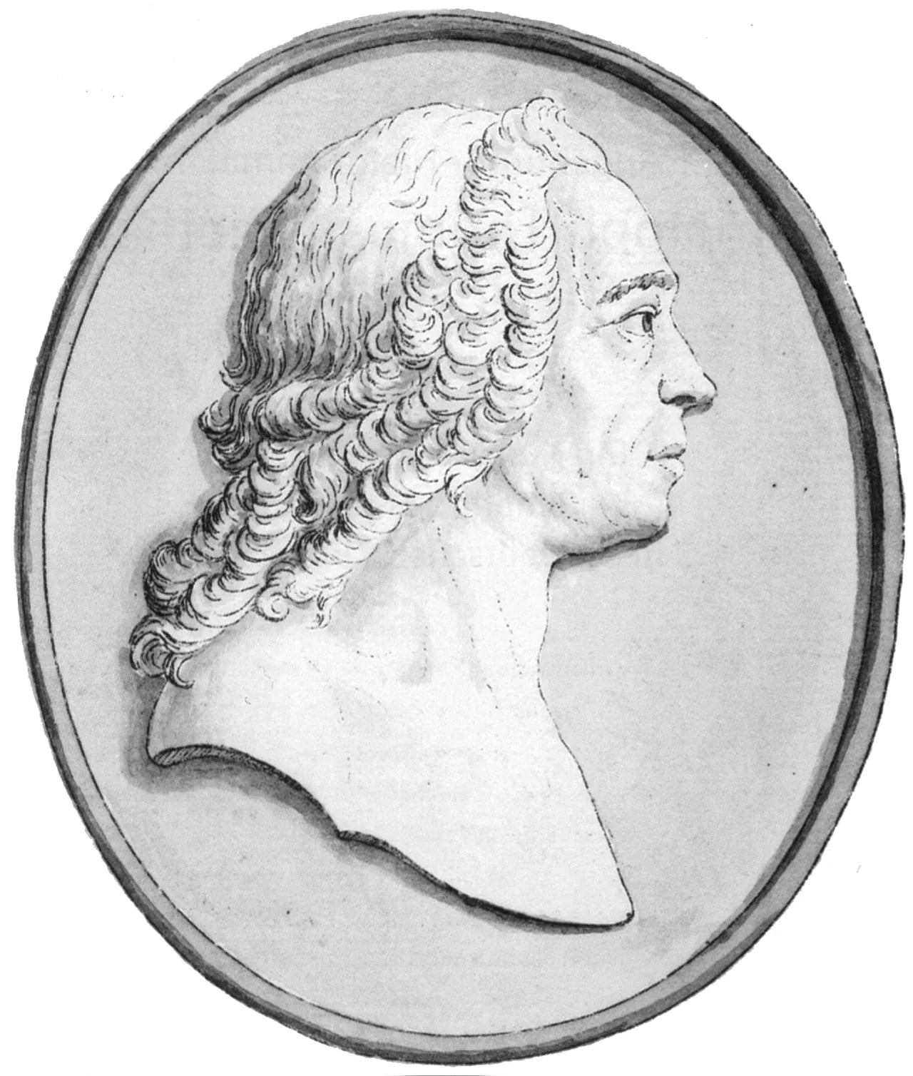 Porträt von Christoph Thomas Scheffler (1699–1756) – Gedenkseite