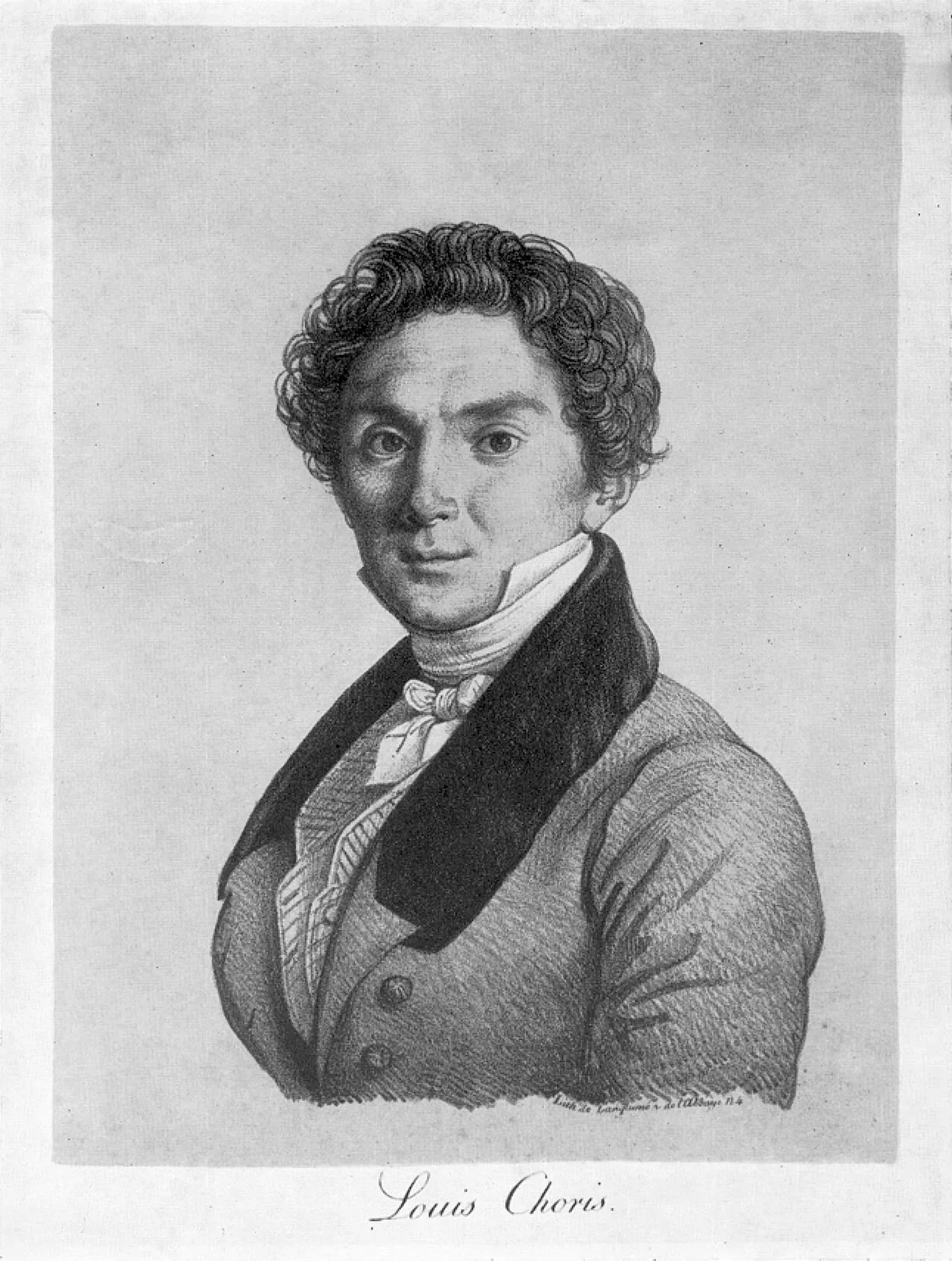 Porträt von Ludwig Choris (1795–1828) – Gedenkseite