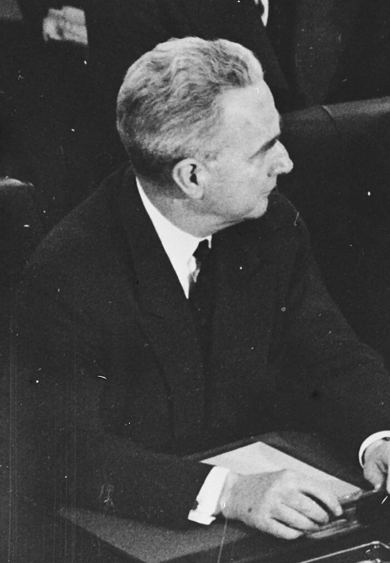 Porträt von Louis Joxe (1901–1991) – Gedenkseite