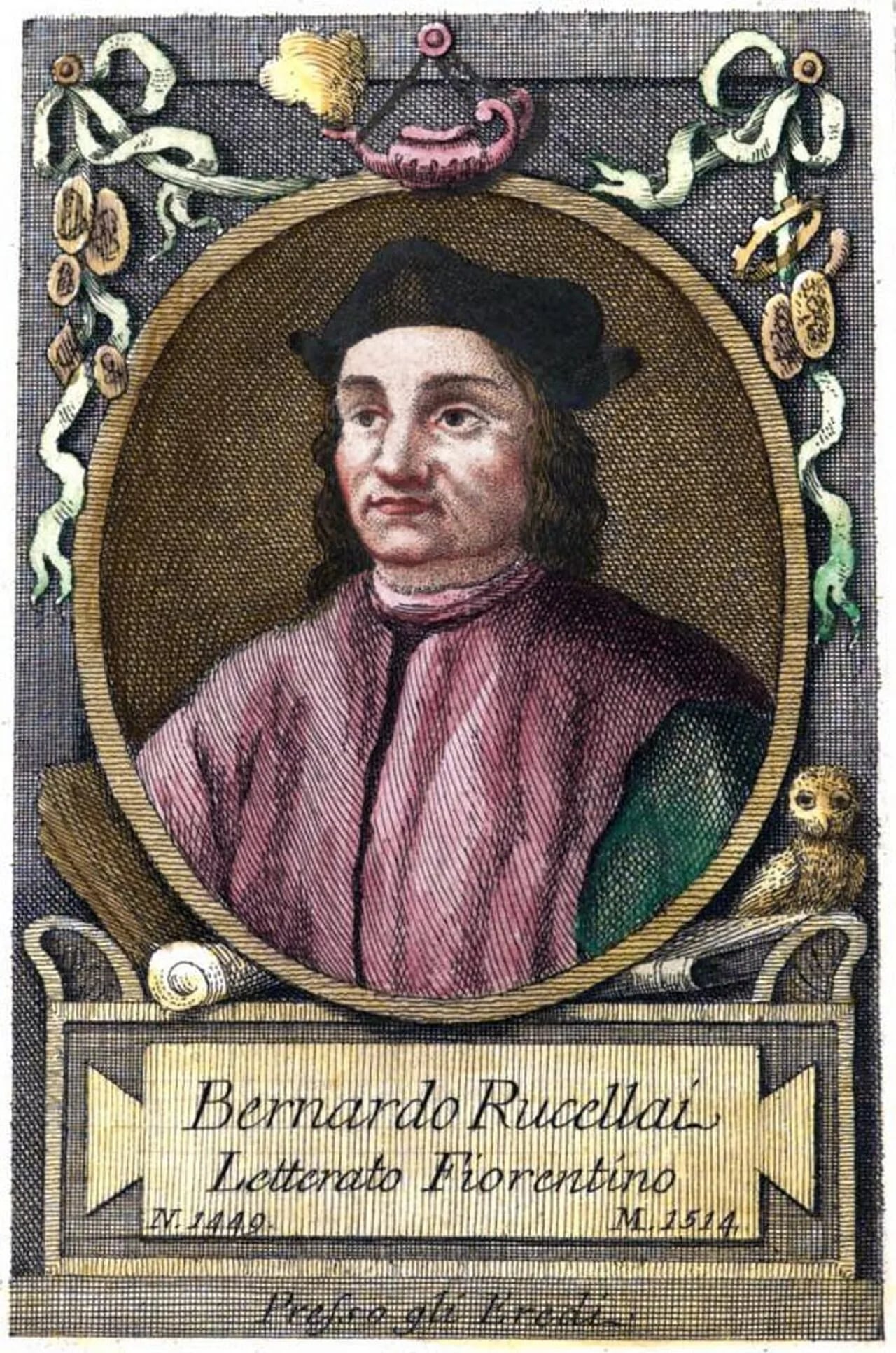 Portrait of Bernardo Rucellai (1448–1514) – memorial page