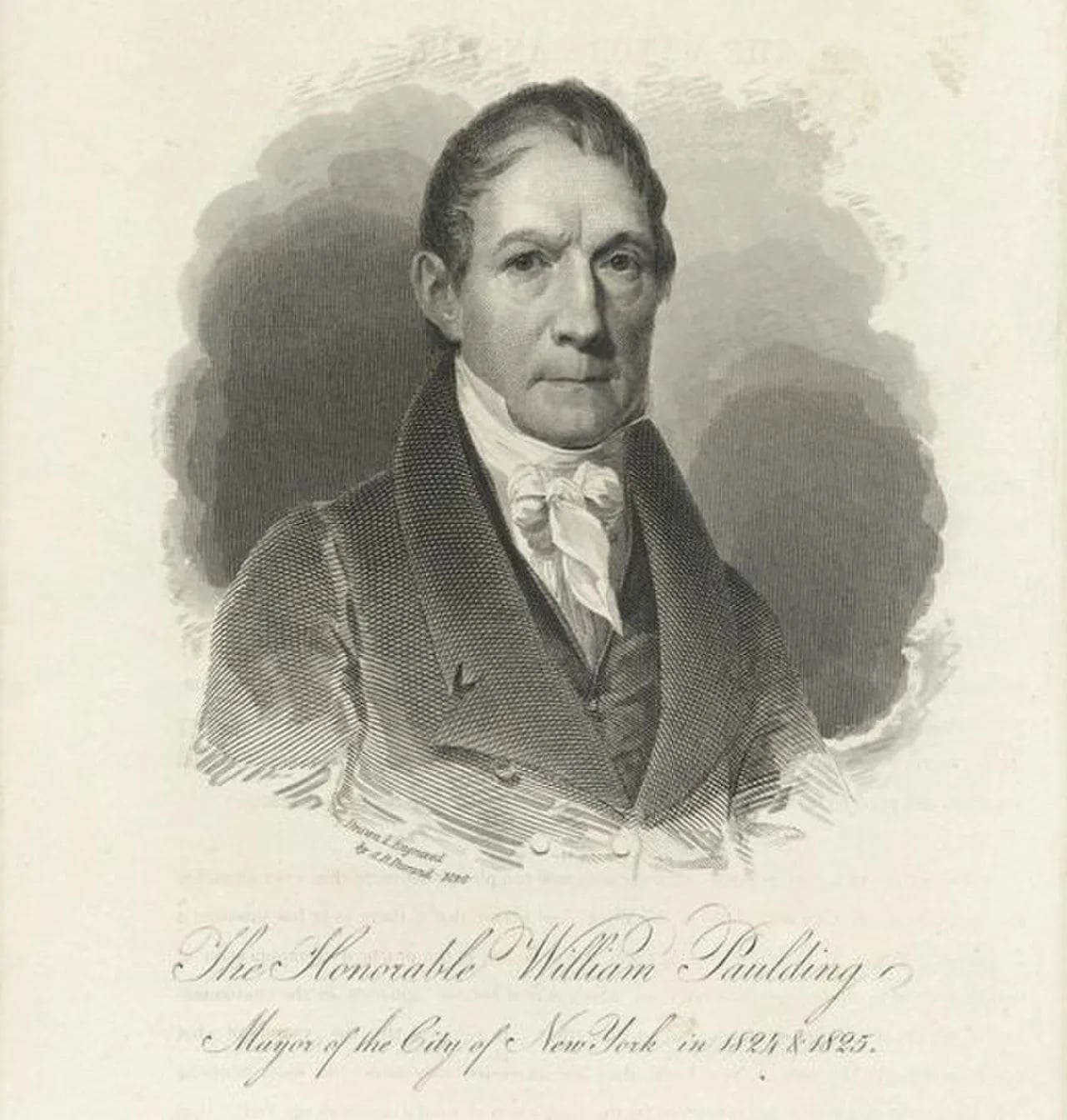 Porträt von William Paulding junior (1770–1854) – Gedenkseite