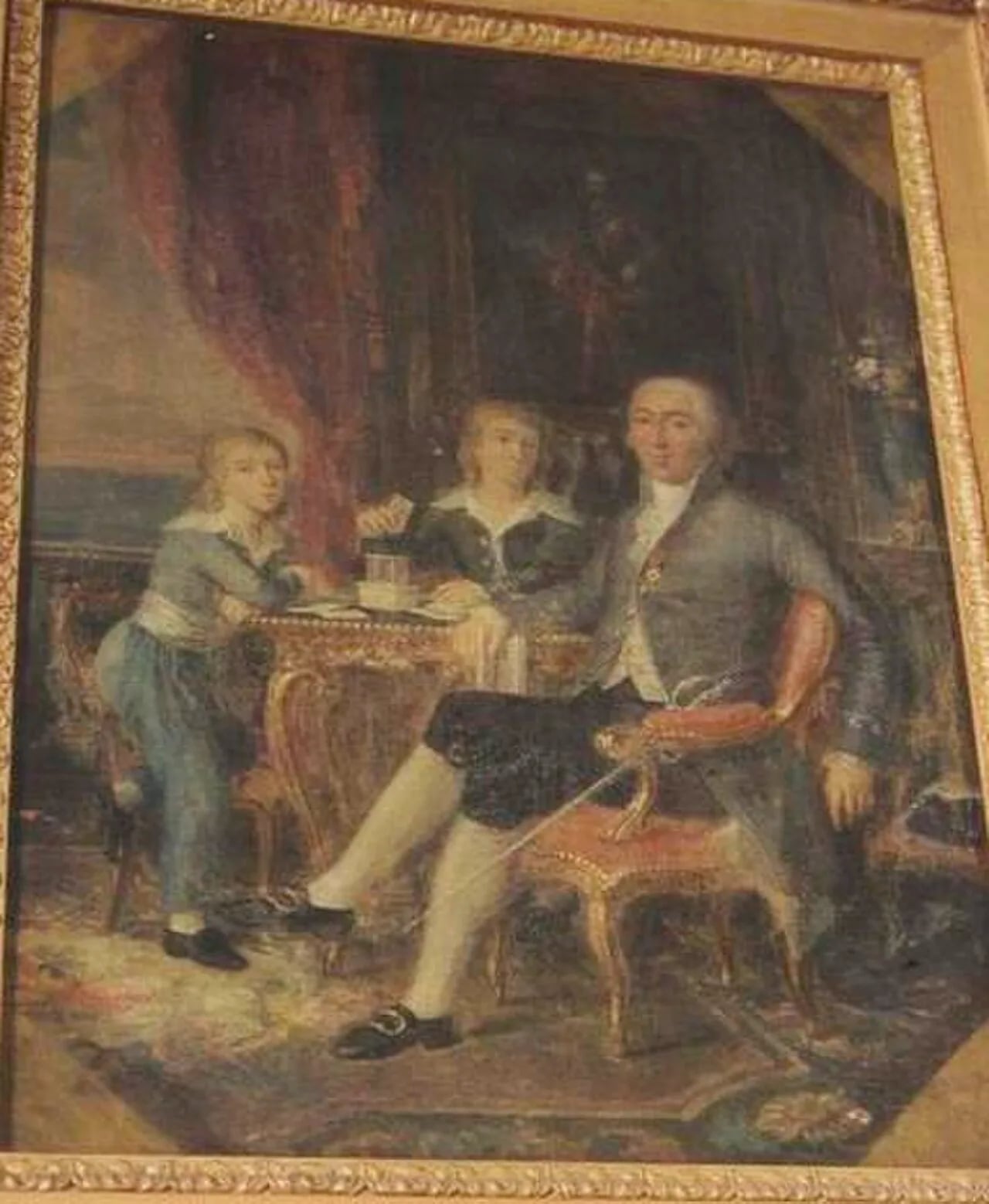 Porträt von Antoine-Joseph-Philippe Walsh (1745–1817) – Gedenkseite