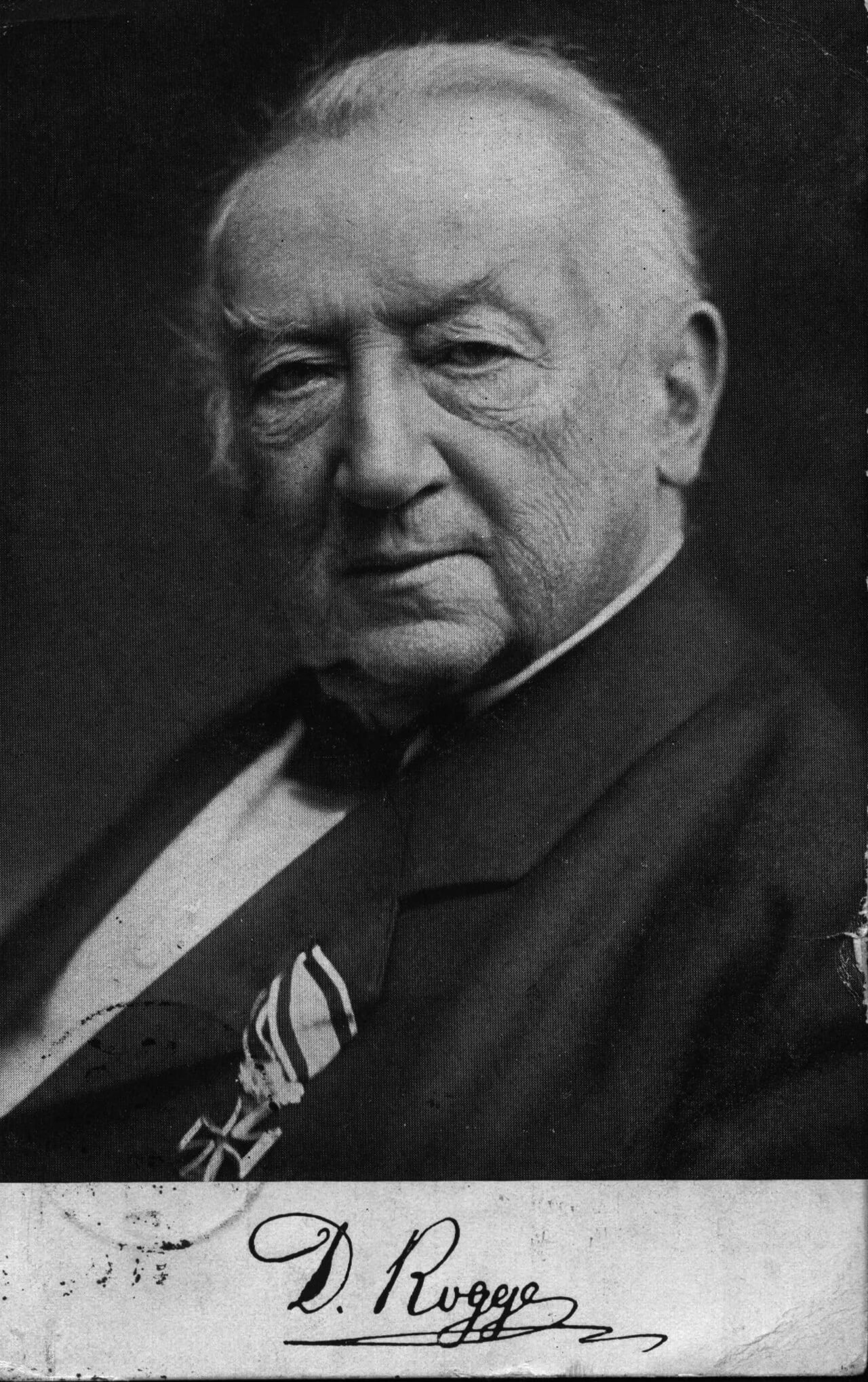 Porträt von Bernhard Rogge (1831–1919) – Gedenkseite
