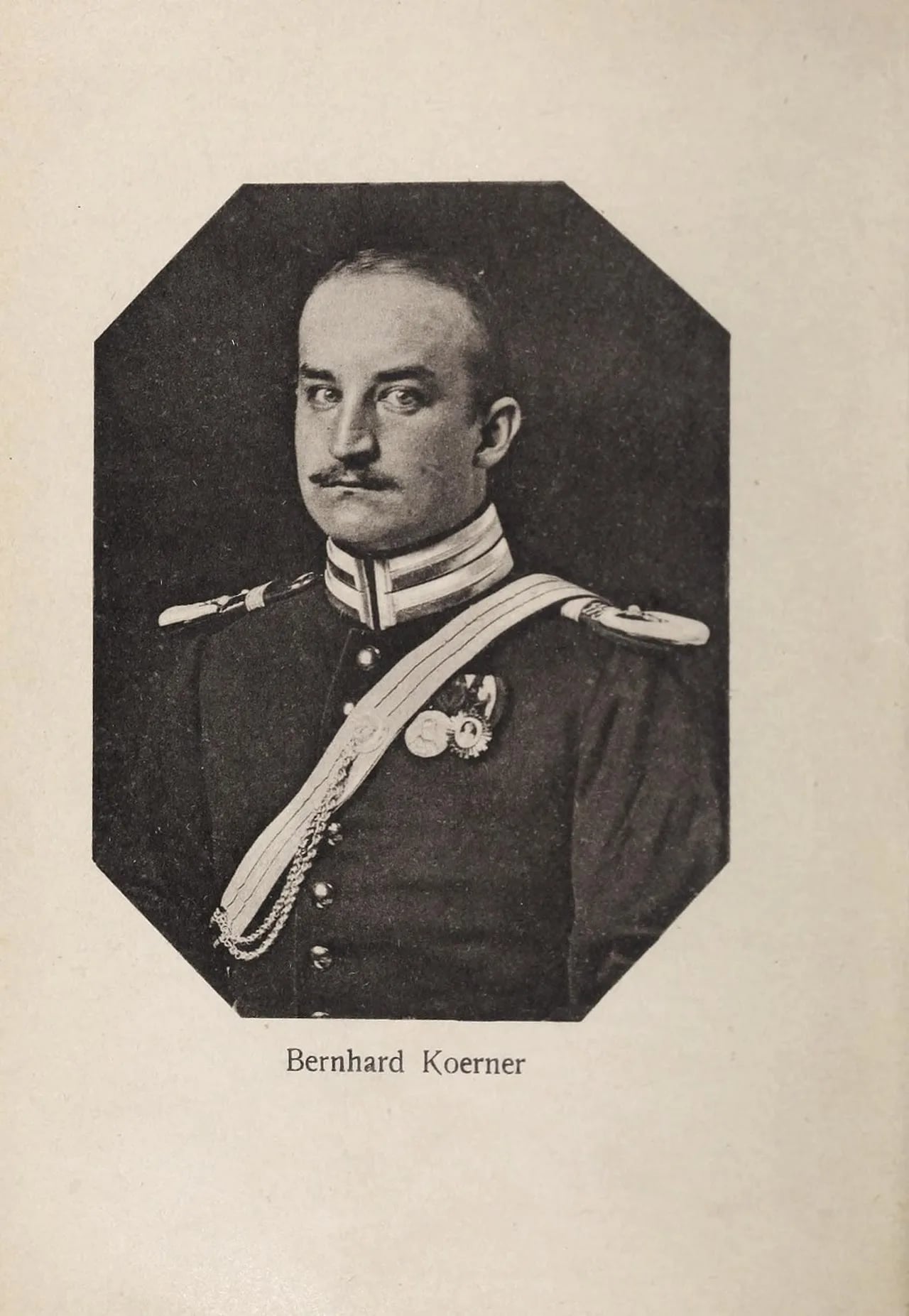 Porträt von Bernhard Koerner (1875–1952) – Gedenkseite