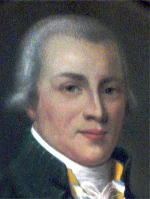 Porträt von Bernhard Schott (1748–1809) – Gedenkseite