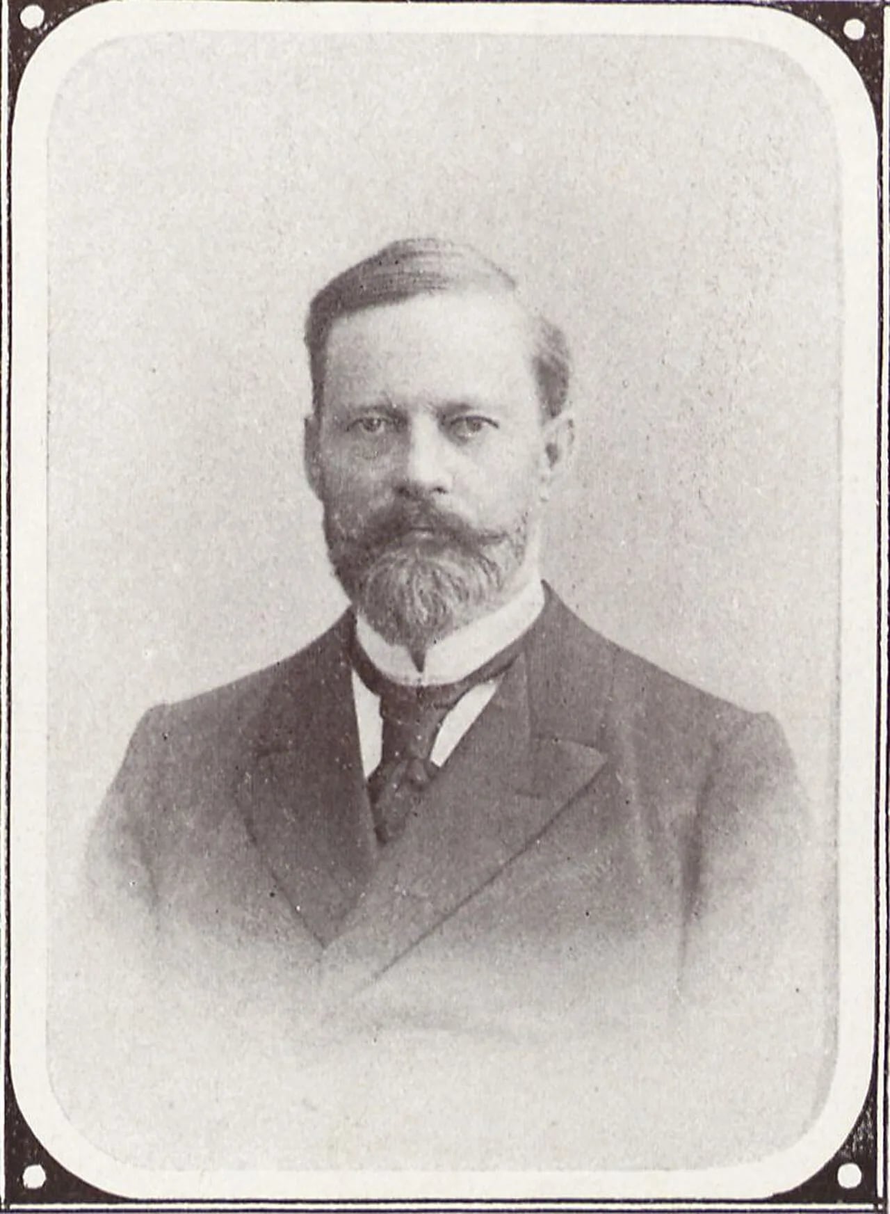 Porträt von Bernhard Wieck (1845–1913) – Gedenkseite