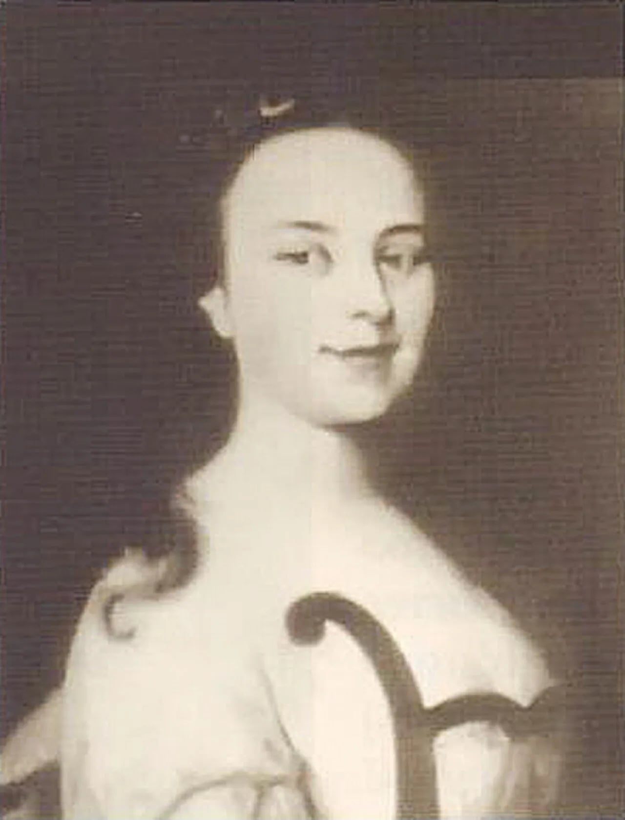 Porträt von Amelia Sapieha (1762–1835) – Gedenkseite