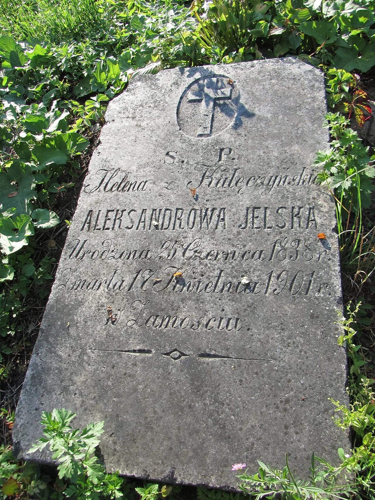 Porträt von Aleksandra Kałęczyńska (1838–1901) – Gedenkseite