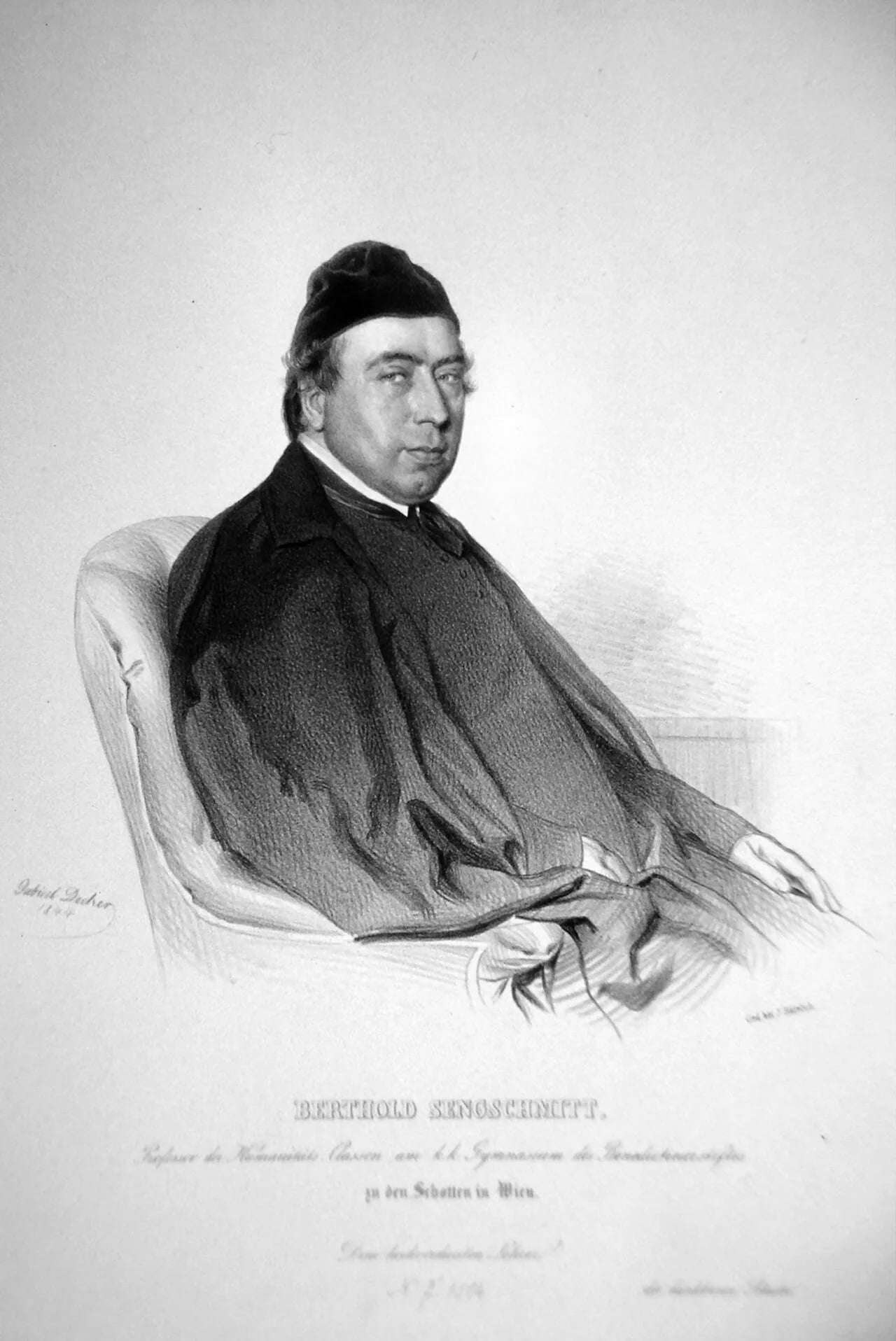 Portrait of Berthold Sengschmitt (1801–1852) – memorial page