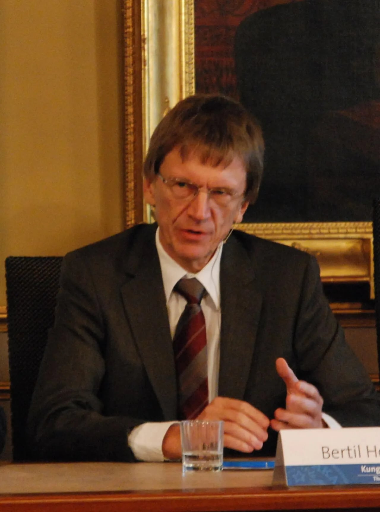 Portrait of Bertil Holmlund (1947–2025) – memorial page