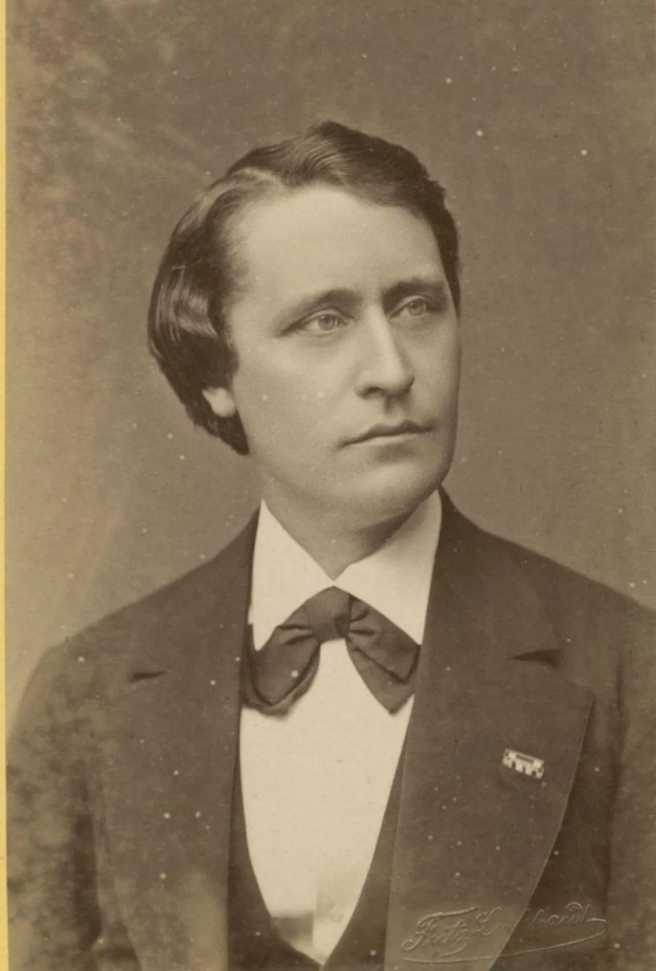 Porträt von Johann Christoph Lauterbach (1832–1918) – Gedenkseite