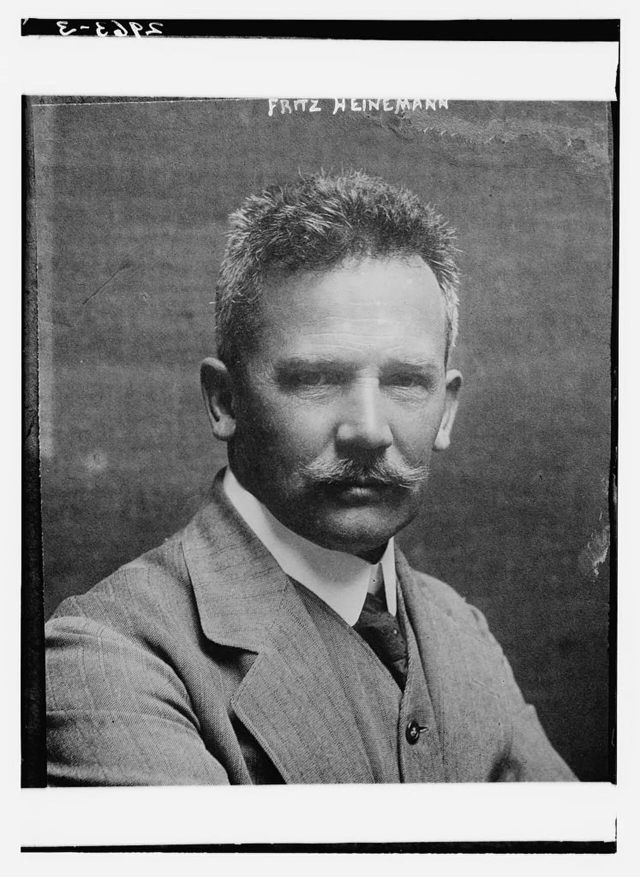 Porträt von Fritz Heinemann (1864–1932) – Gedenkseite