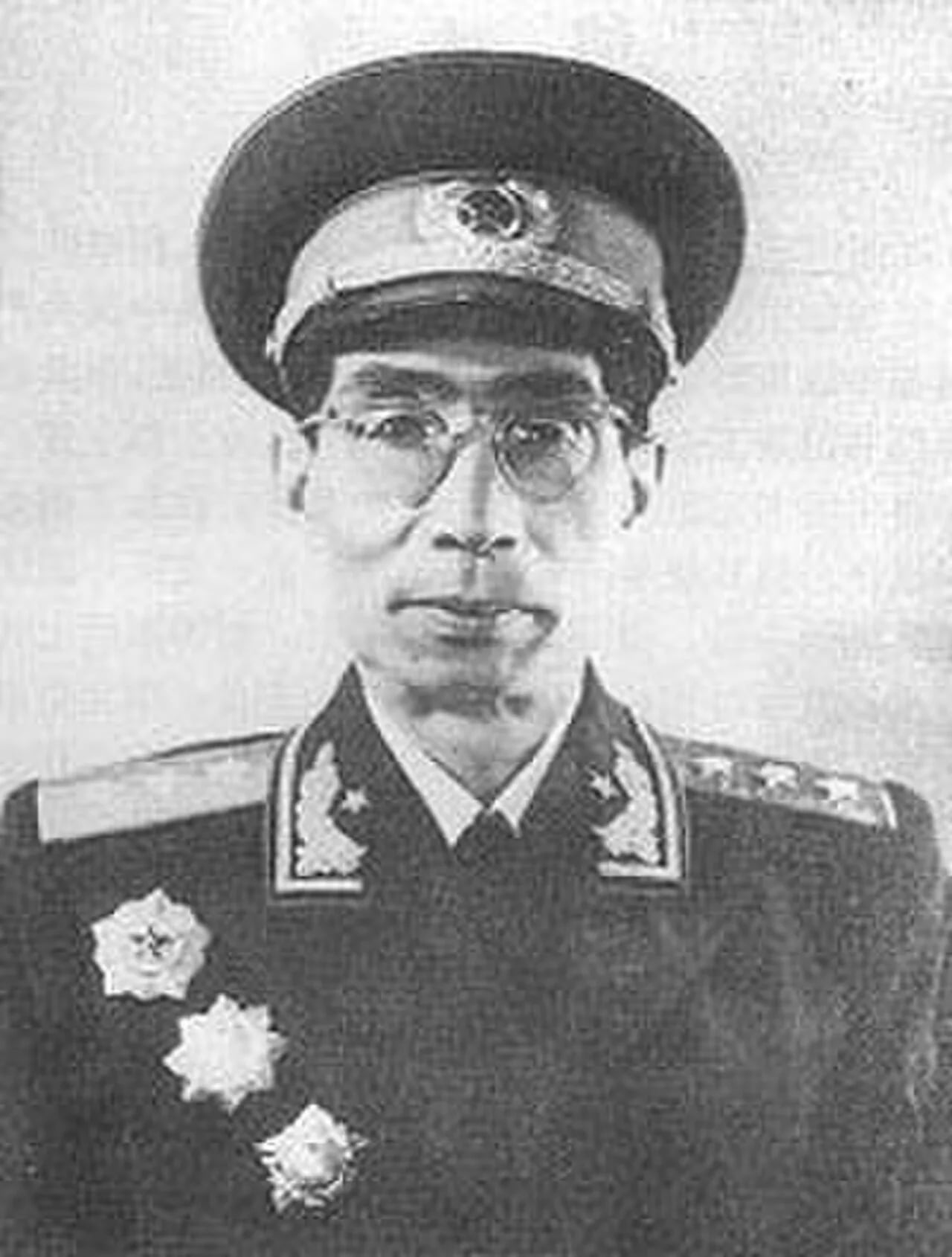 Porträt von Fu Zhong (1900–1989) – Gedenkseite